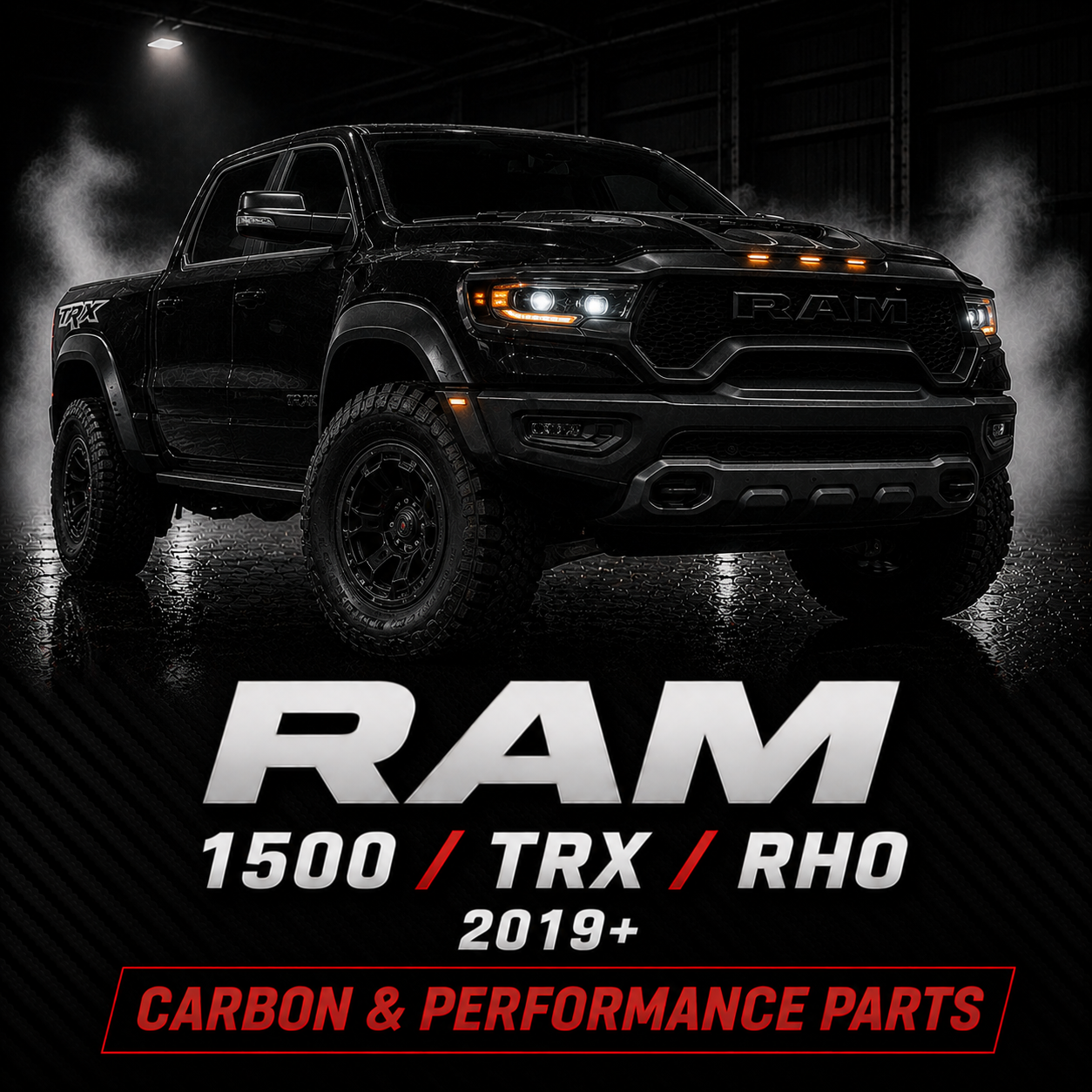 RAM TRX 2021-2024 - carbonaddons Carbon Fiber Parts, Accessories, Upgrades, Mods