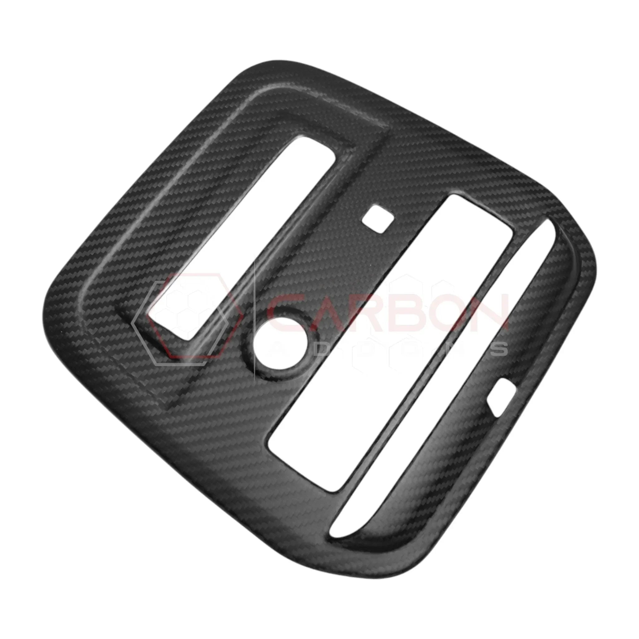 Real Carbon Fiber Overhead Reading Light Trim Cover For 2021+ Bronco