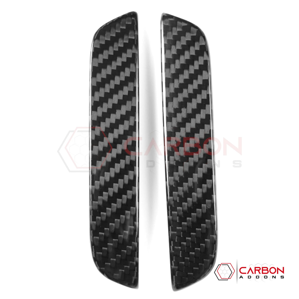 2005–2013 C6 Corvette Real Carbon Fiber Exterior Door Handle Covers