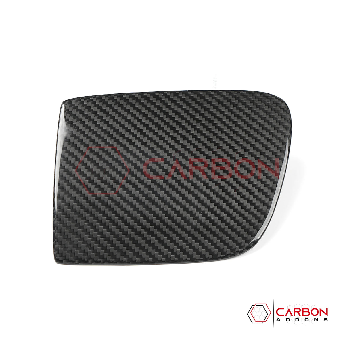 2005–2013 C6 Corvette Real Carbon Fiber Gas Cap Fuel Door Cover
