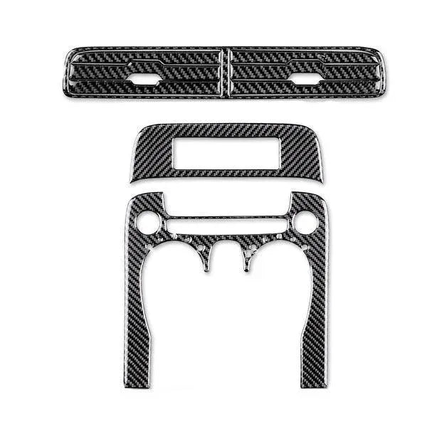 2010-2012 Chevy Camaro Carbon Fiber AC Vent & Radio Switch Trim Overlay - carbonaddons Carbon Fiber Parts, Accessories, Upgrades, Mods