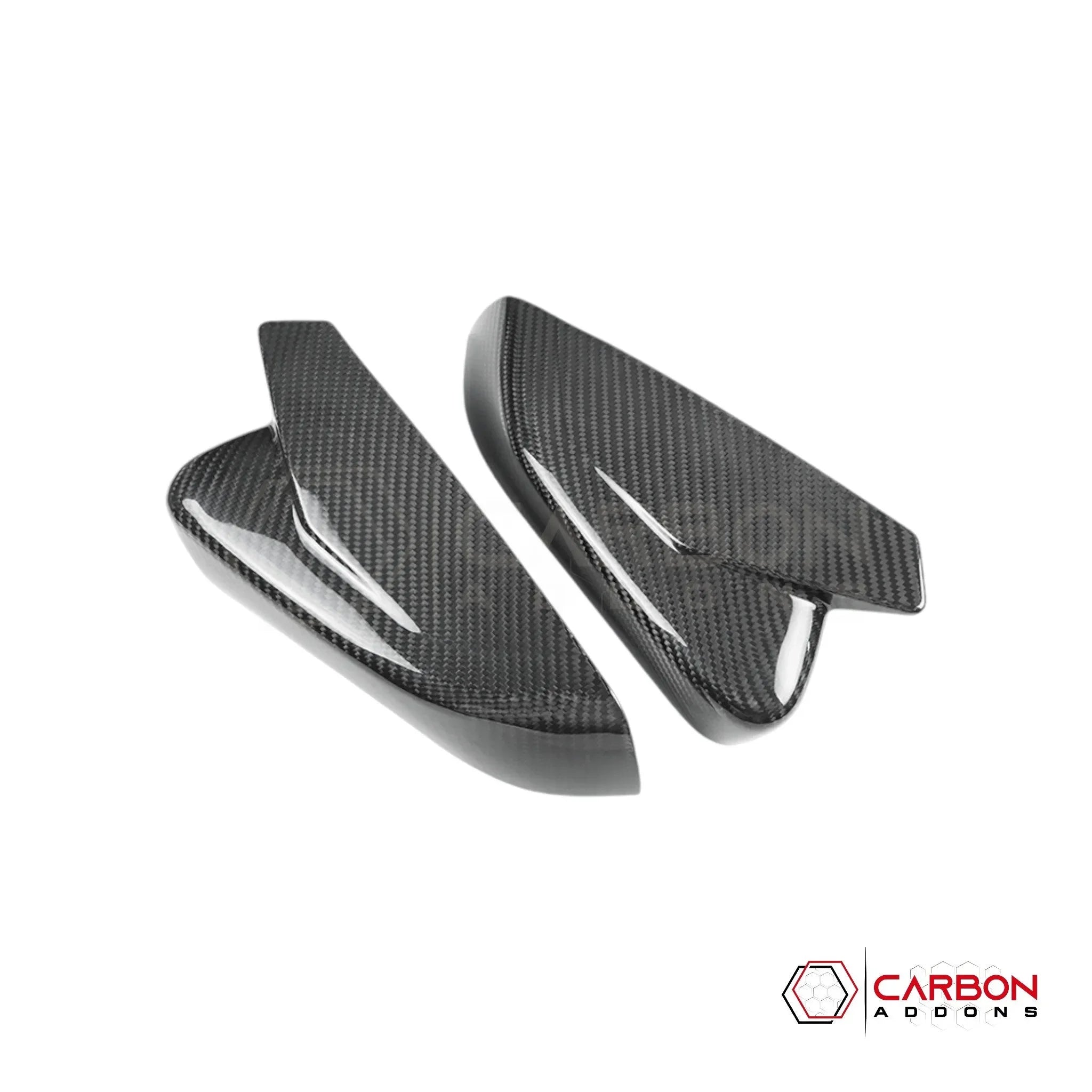 Real Carbon Fiber Mirror Cap Covers For S197 Mustang 2010-2014