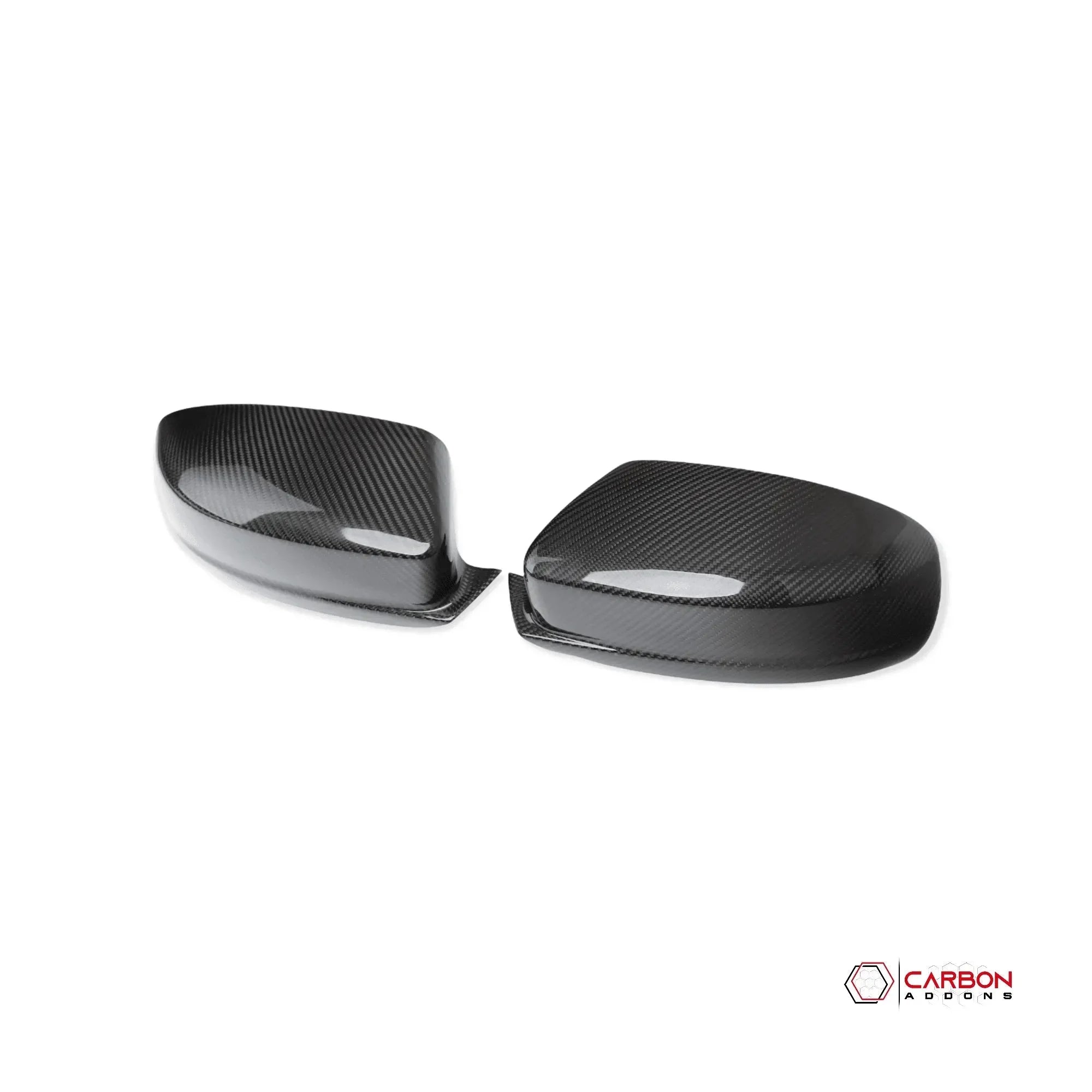 2011-2023 Dodge Charger Chrysler 300 Real Carbon Fiber Exterior Mirror Covers - carbonaddons Carbon Fiber Parts, Accessories, Upgrades, Mods