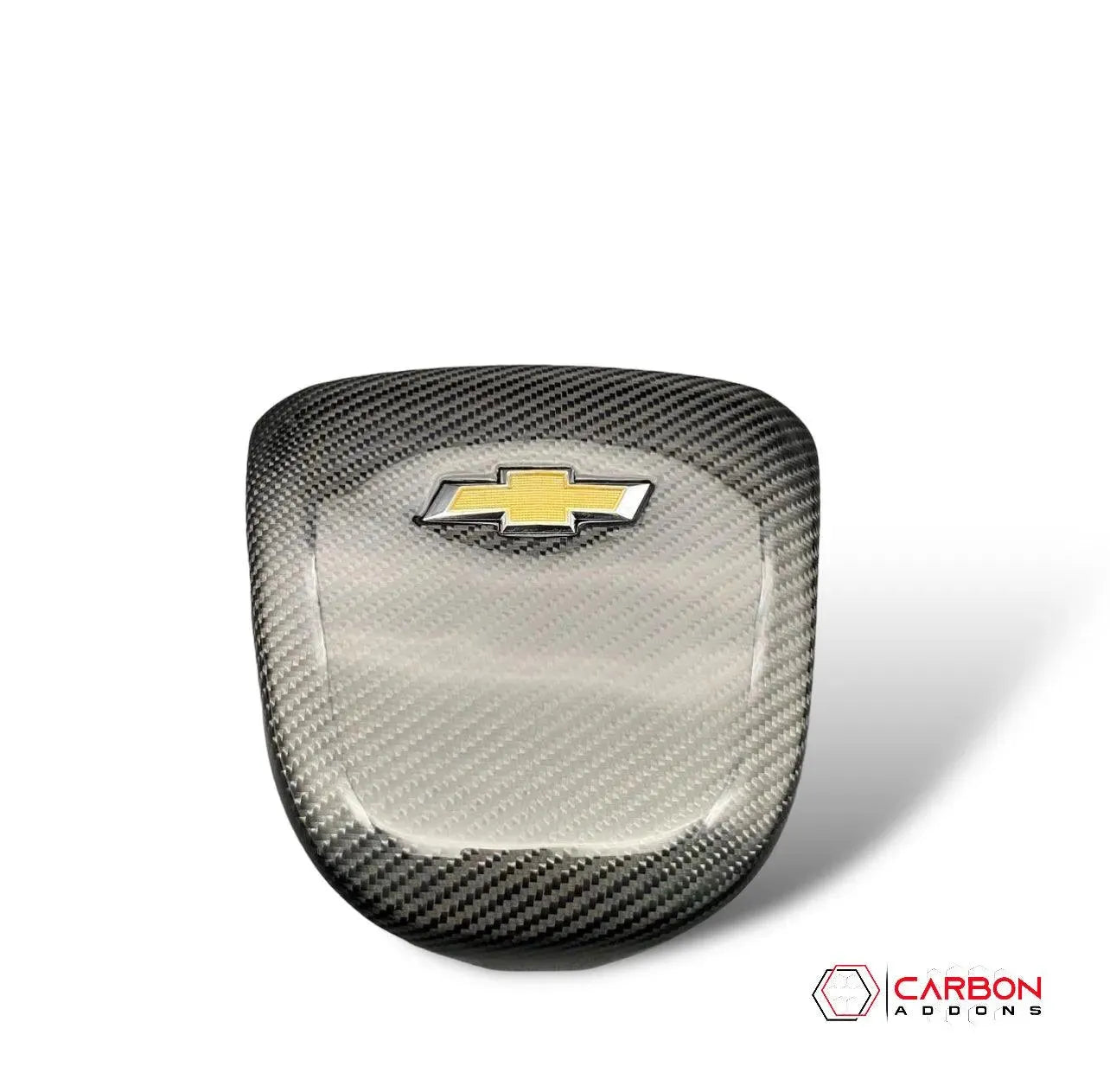 2012-2015 Chevy Camaro Custom Airbag Housing Cover - carbonaddons Carbon Fiber Parts, Accessories, Upgrades, Mods