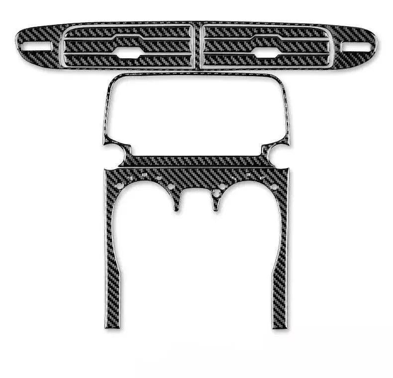 2013-2015 Chevy Camaro Carbon Fiber AC Vent & Radio Switch Trim Overlay - carbonaddons Carbon Fiber Parts, Accessories, Upgrades, Mods