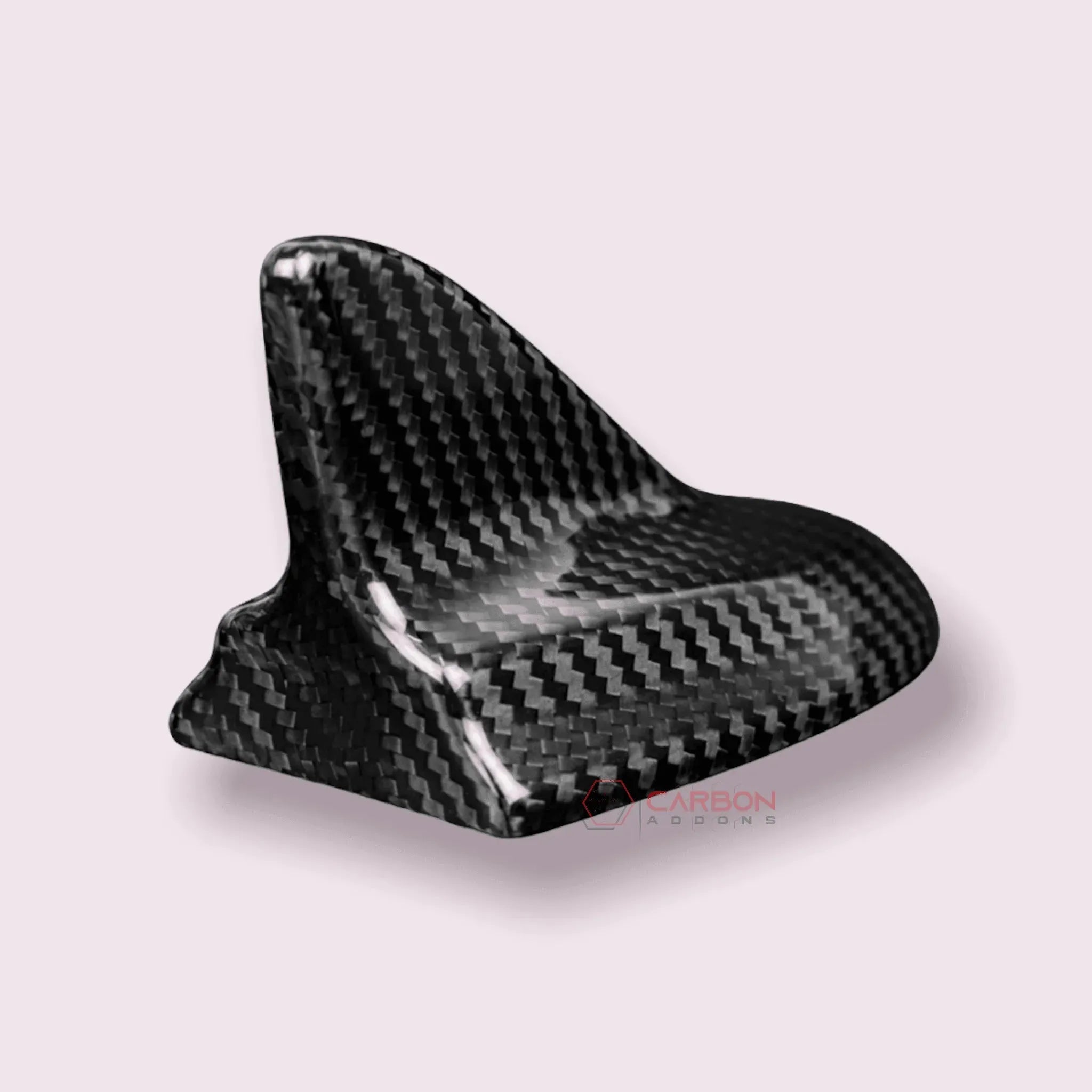 2015-2023 Dodge Challenger Carbon Fiber Shark Fin Antenna Cover - carbonaddons Carbon Fiber Parts, Accessories, Upgrades, Mods