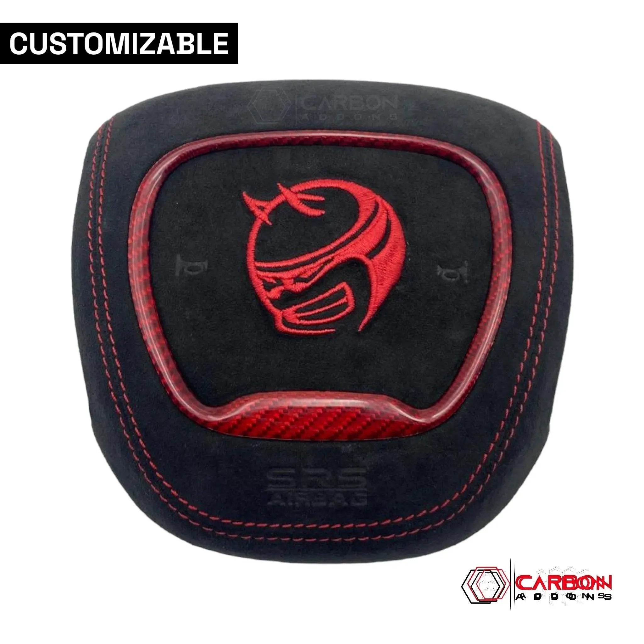 2015+ Dodge Charger Challenger Durango Jeep Custom Airbag Housing - carbonaddons Carbon Fiber Parts, Accessories, Upgrades, Mods