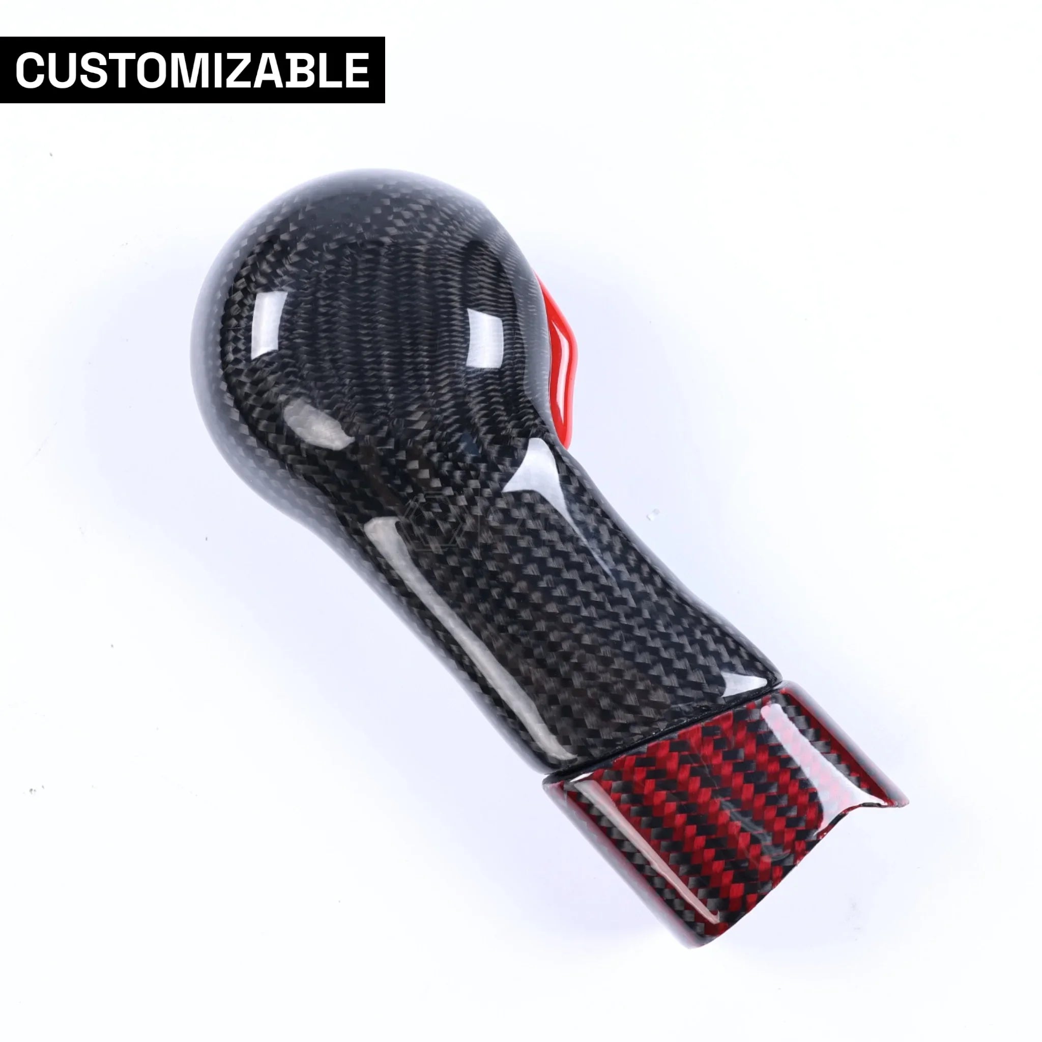 Customizable Carbon Fiber Automatic Shift Knob for 2010-2015 Chevy Camaro