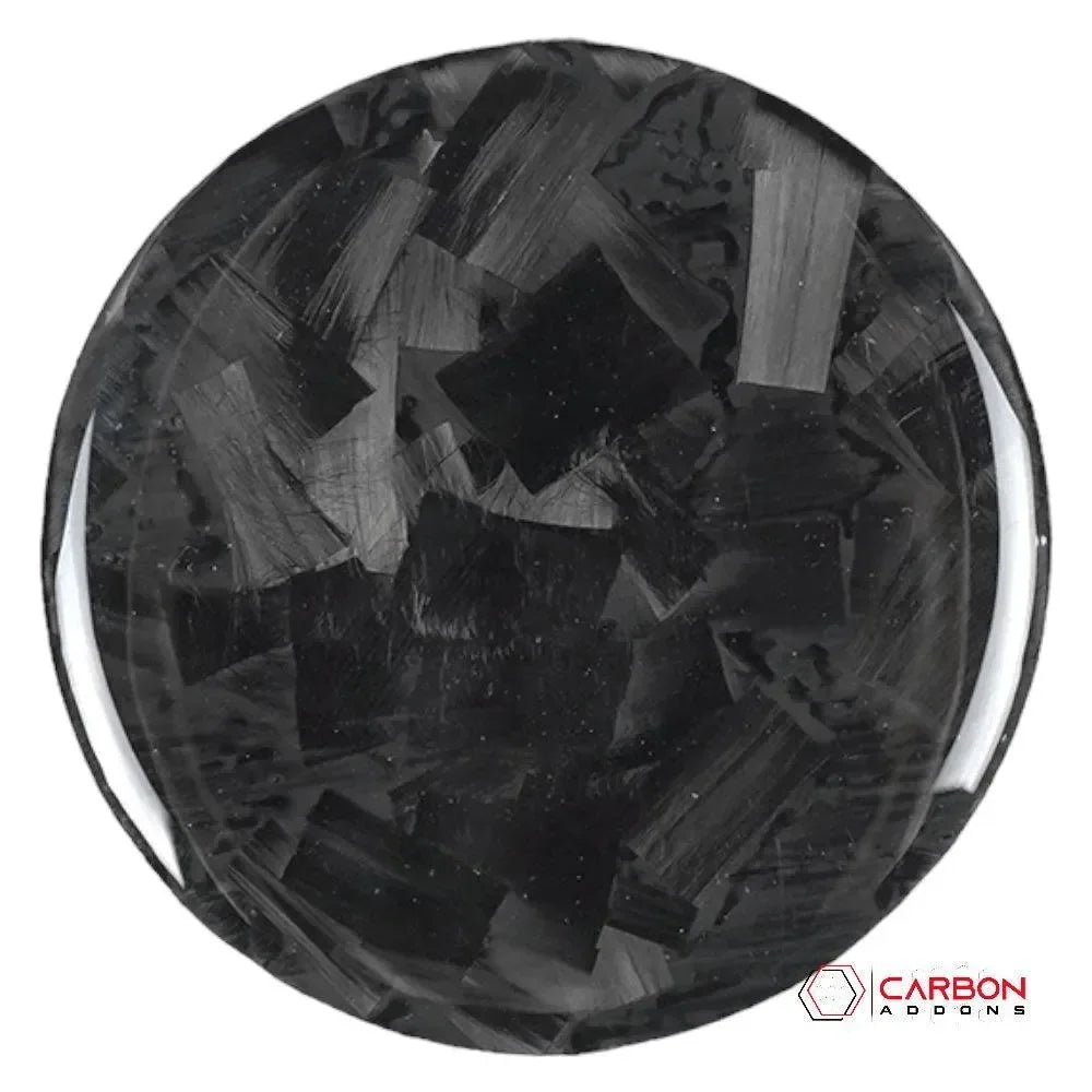 Real carbon fiber weave pattern, glossy finish for automotive parts and accessories