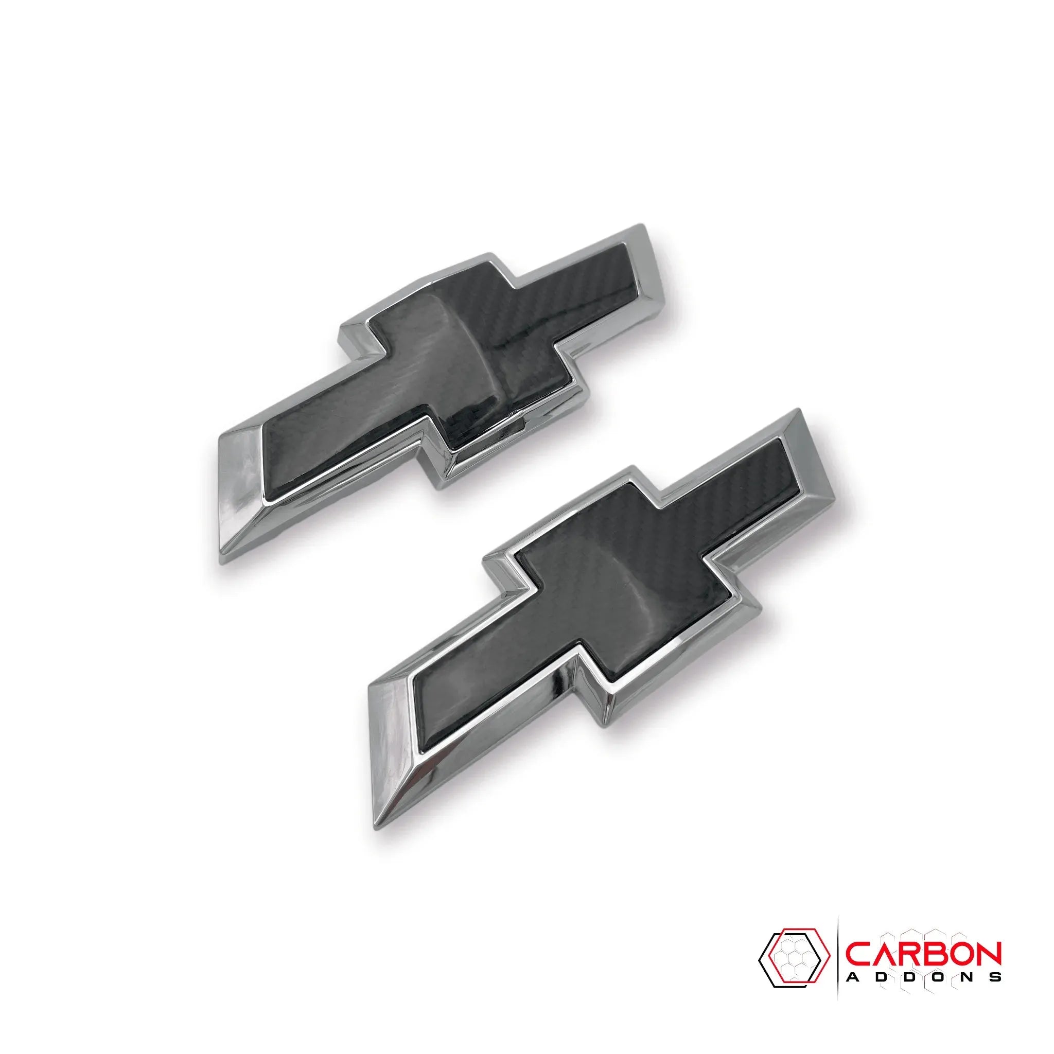 2016-2024 Camaro Carbon Fiber Exterior Bow tie Covers - carbonaddons Carbon Fiber Parts, Accessories, Upgrades, Mods