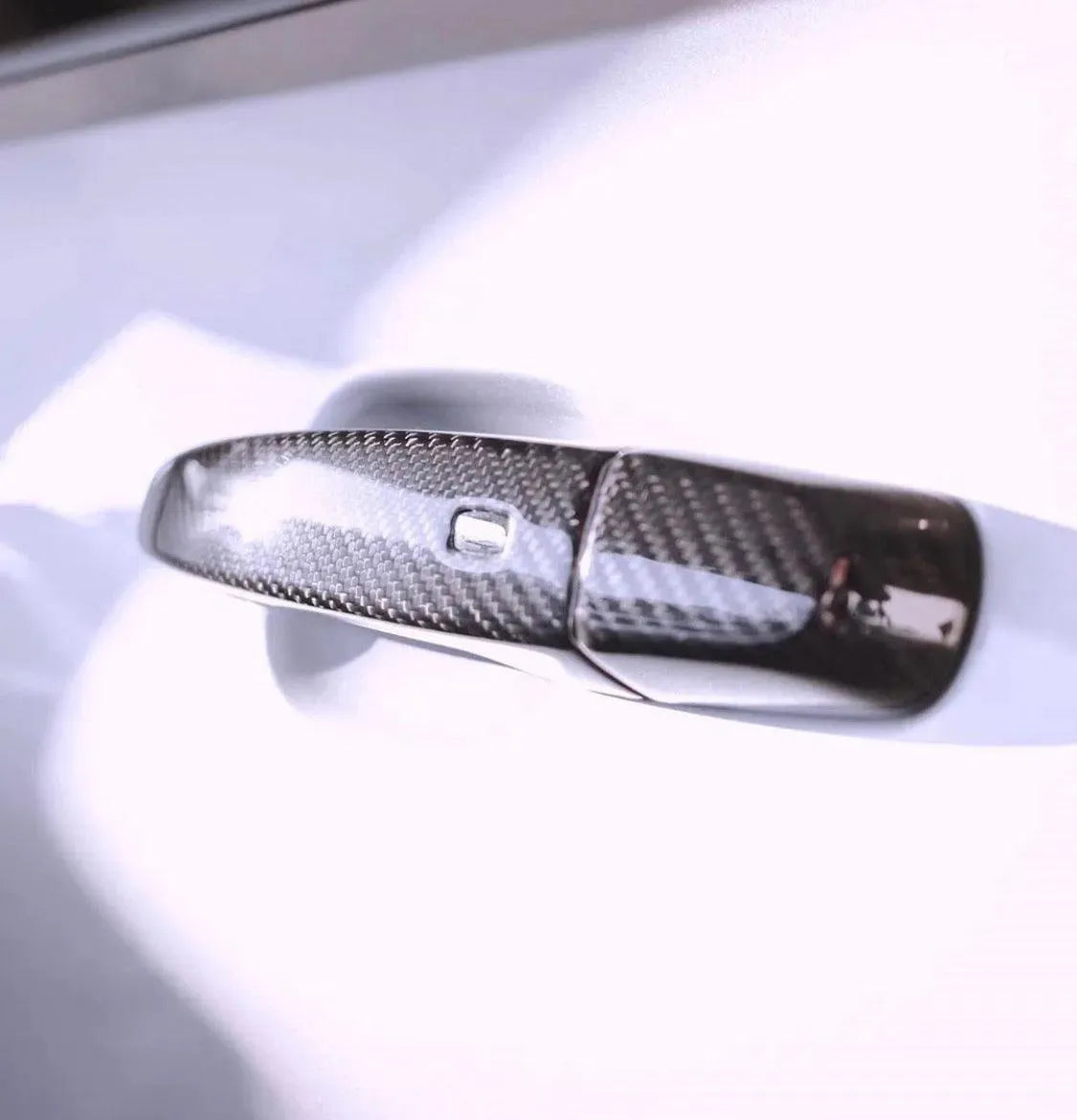 2016-2024 Camaro Carbon Fiber Exterior Door Handle Cover - carbonaddons Carbon Fiber Parts, Accessories, Upgrades, Mods