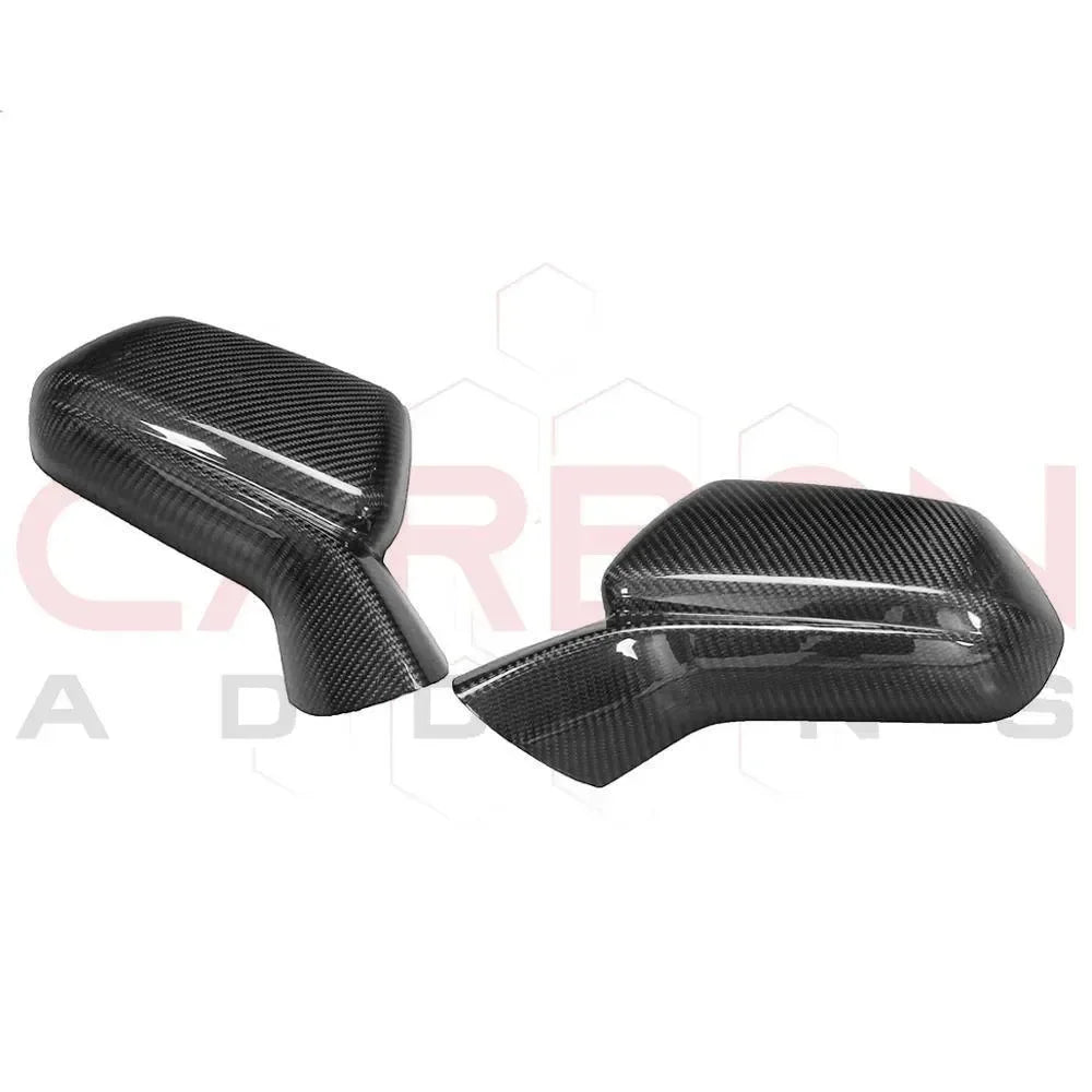 Real carbon fiber side mirror covers for American muscle cars and trucks