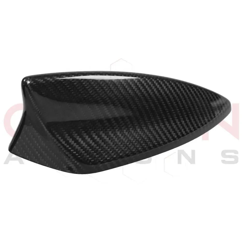 Real carbon fiber shark fin antenna for American vehicles like Mustang, Camaro, Corvette