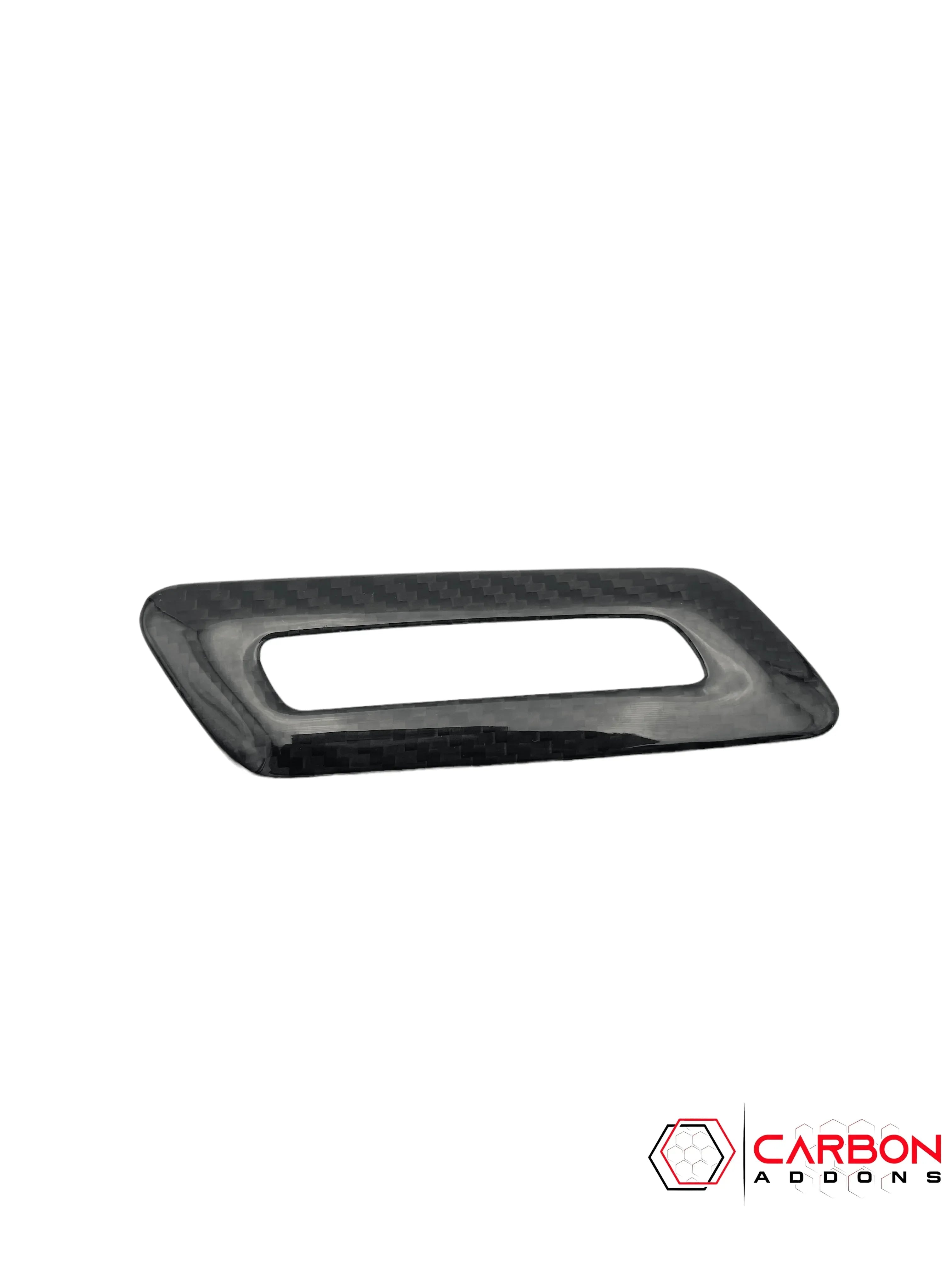 2016-2024 Camaro Real Carbon Fiber Memory Seat Button Trim Cover - carbonaddons Carbon Fiber Parts, Accessories, Upgrades, Mods