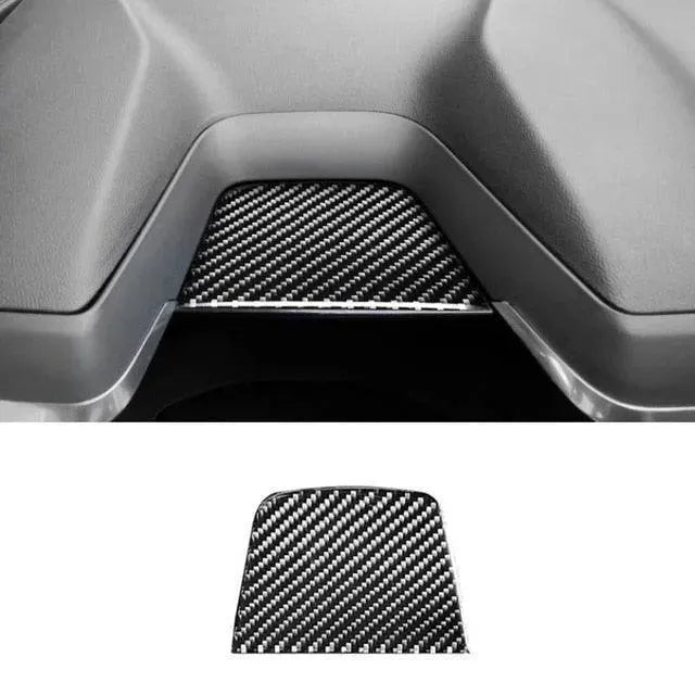 2016-2024 Camaro Real Carbon Fiber Overlay for Gauge Cluster Cover - carbonaddons Carbon Fiber Parts, Accessories, Upgrades, Mods