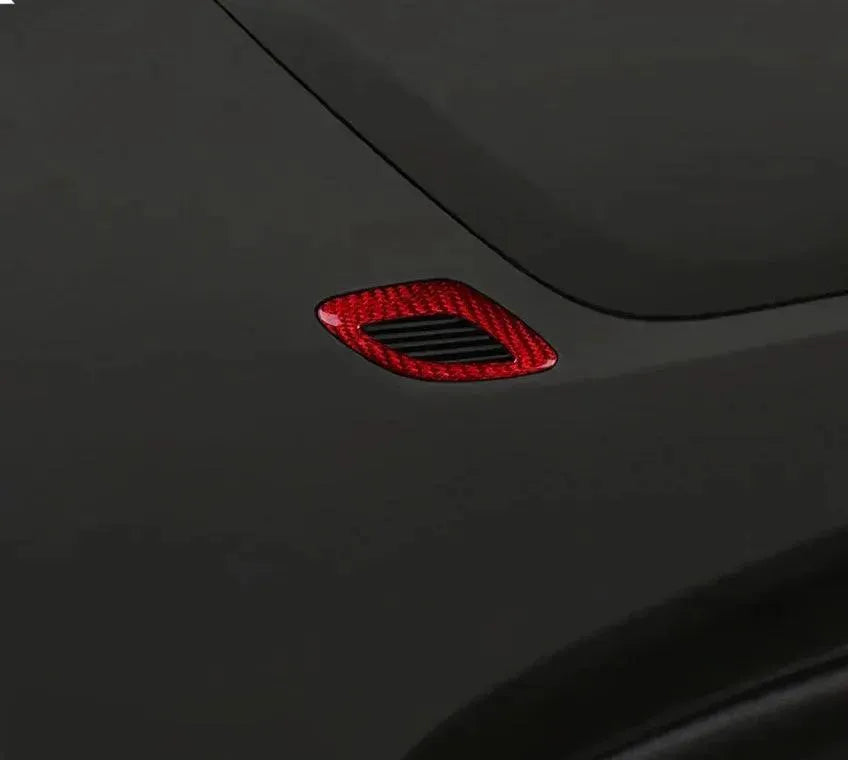 2016-2024 Camaro Real Carbon Fiber small door speaker trim cover - carbonaddons Carbon Fiber Parts, Accessories, Upgrades, Mods