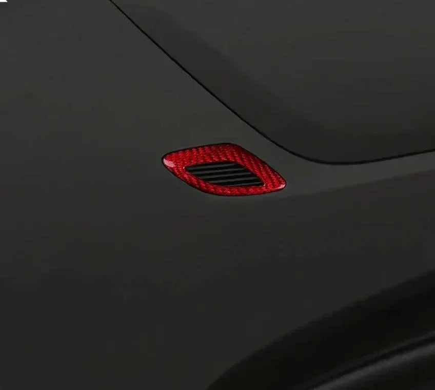 2016-2024 Camaro Real Carbon Fiber small door speaker trim cover - carbonaddons Carbon Fiber Parts, Accessories, Upgrades, Mods