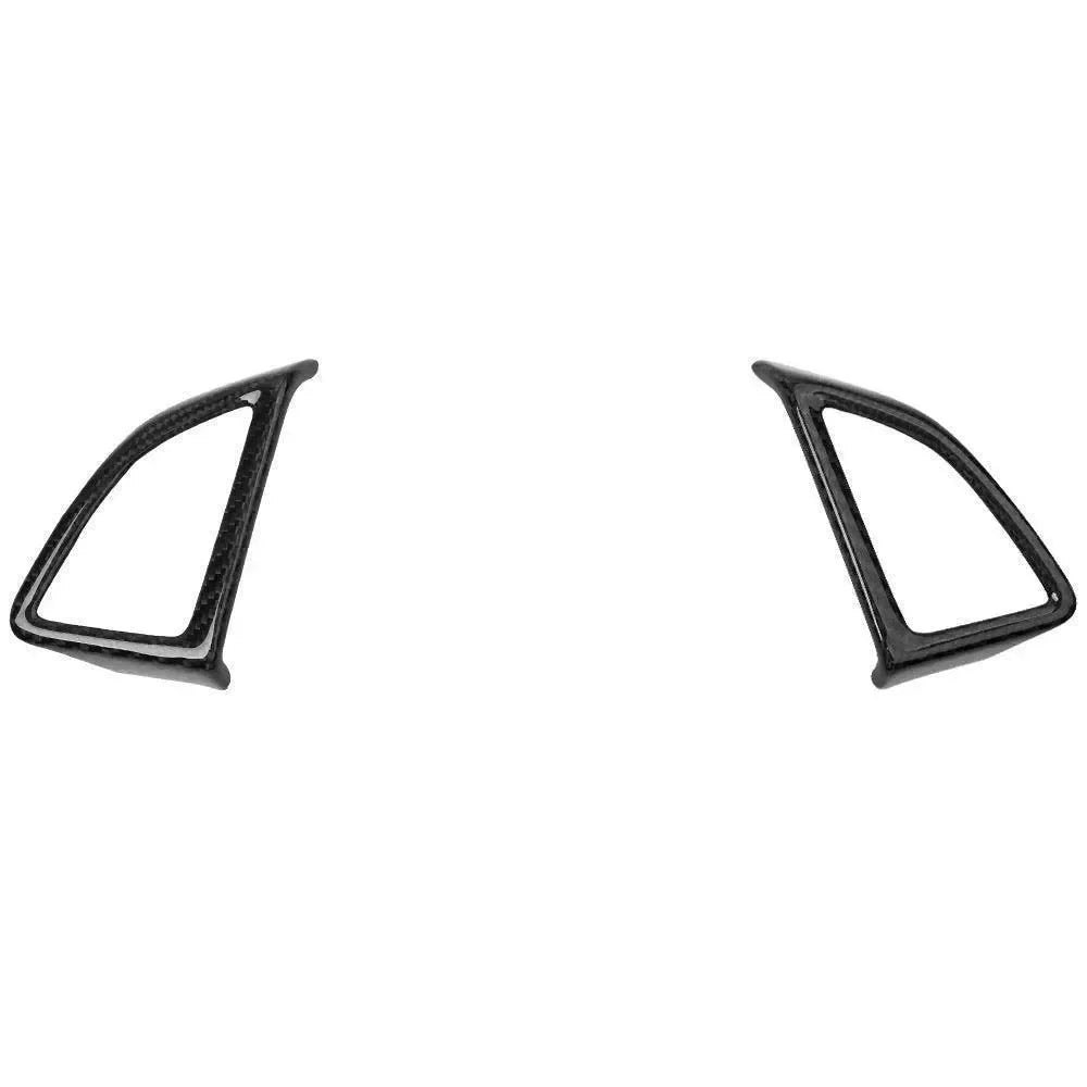 Real carbon fiber trim pieces for Chevy Camaro, Corvette, Mustang, F150, Bronco, Raptor, Charger, Challenger, Durango, RAM TRX