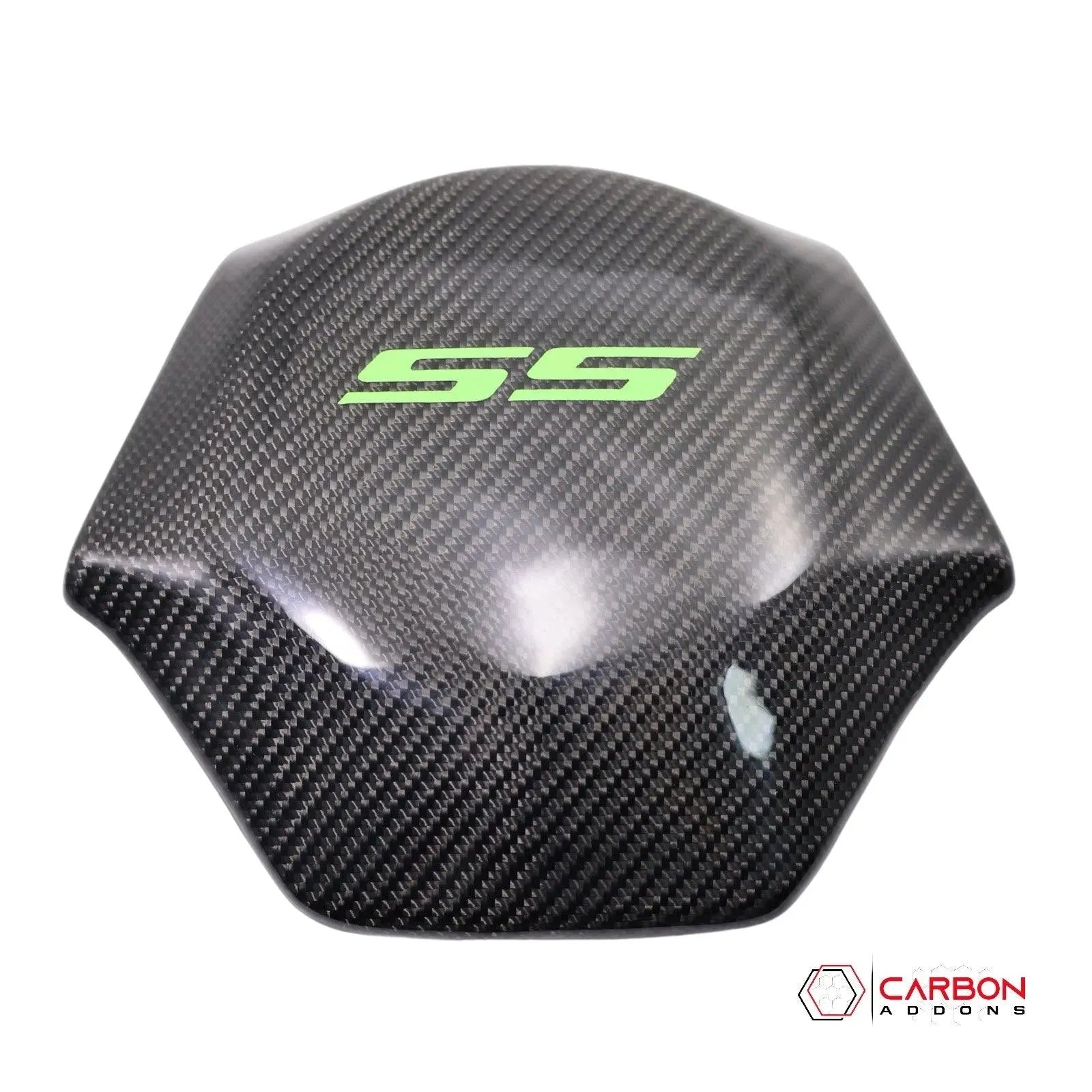 2016-2024 Chevy Camaro Custom Airbag Housing Cover - carbonaddons Carbon Fiber Parts, Accessories, Upgrades, Mods
