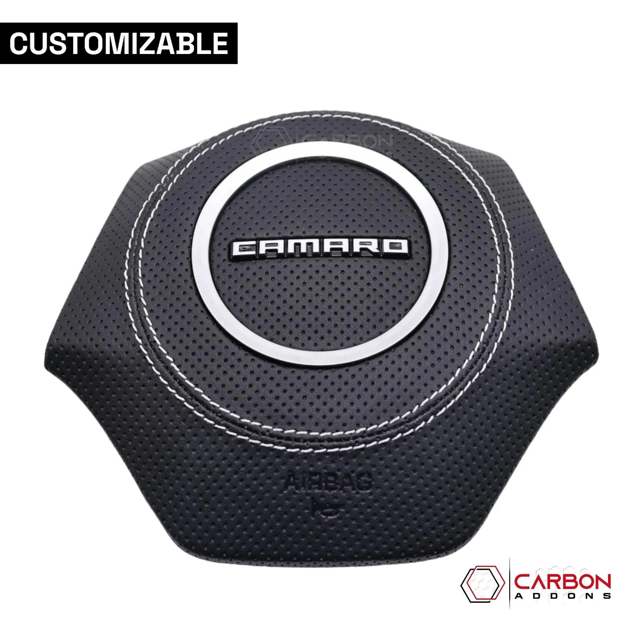 2016-2024 Chevy Camaro Custom Airbag Housing Cover - carbonaddons Carbon Fiber Parts, Accessories, Upgrades, Mods