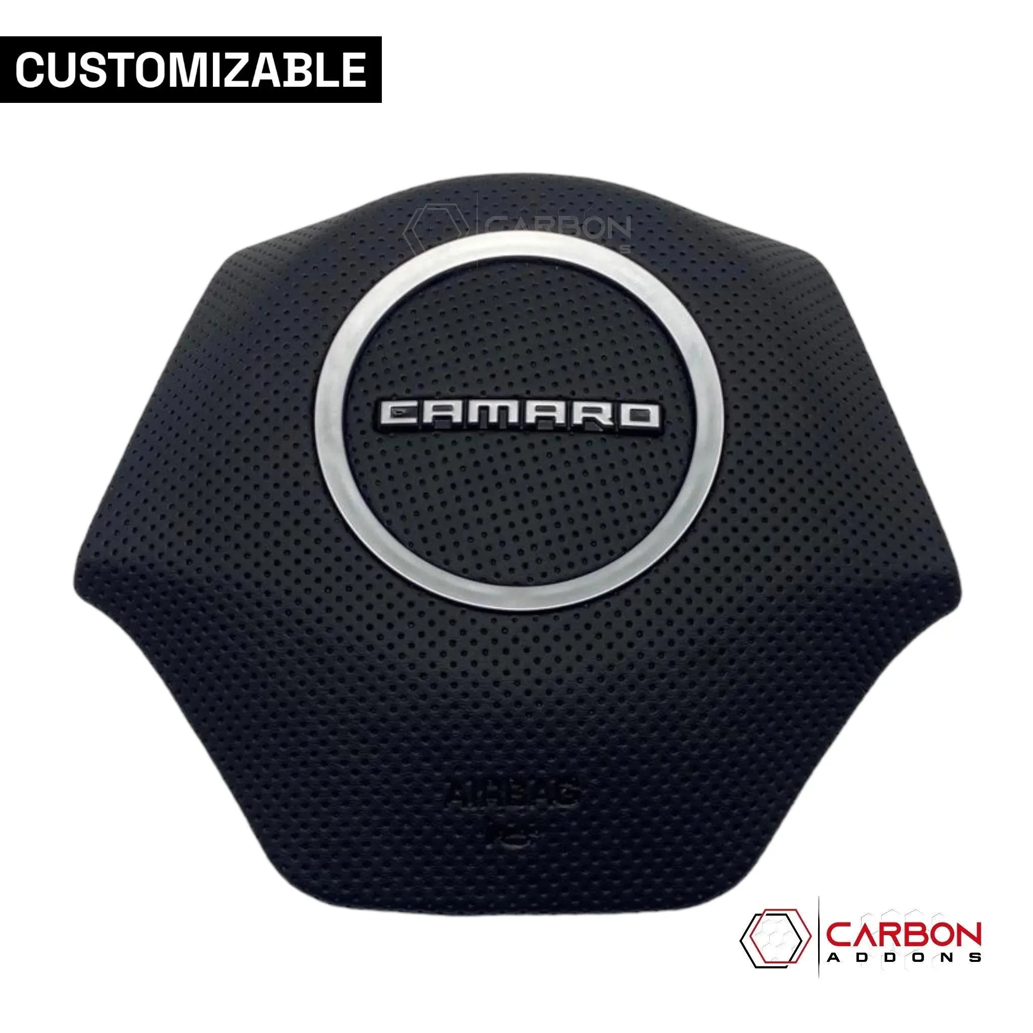 2016-2024 Chevy Camaro Custom Airbag Housing Cover - carbonaddons Carbon Fiber Parts, Accessories, Upgrades, Mods