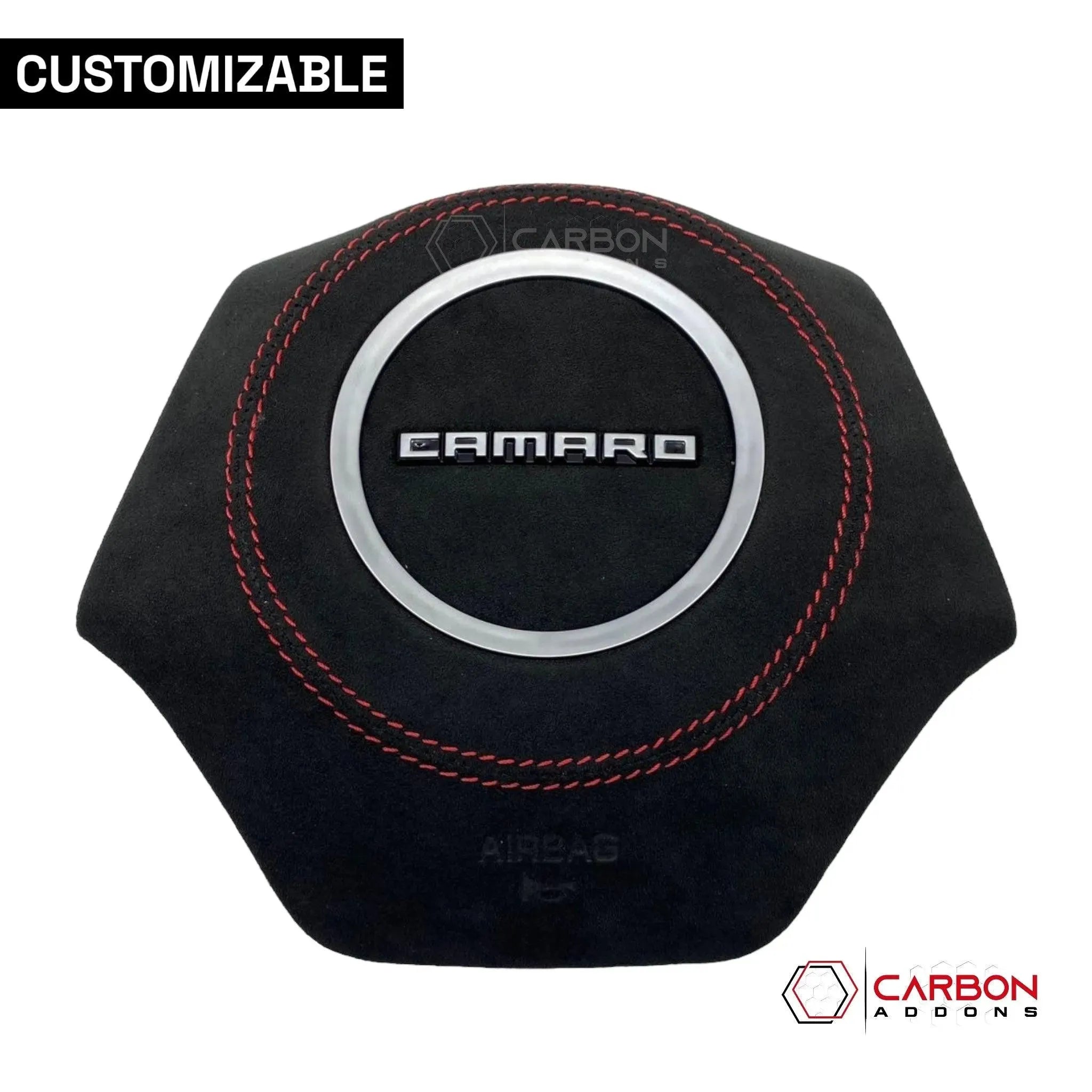 2016-2024 Chevy Camaro Custom Airbag Housing Cover - carbonaddons Carbon Fiber Parts, Accessories, Upgrades, Mods