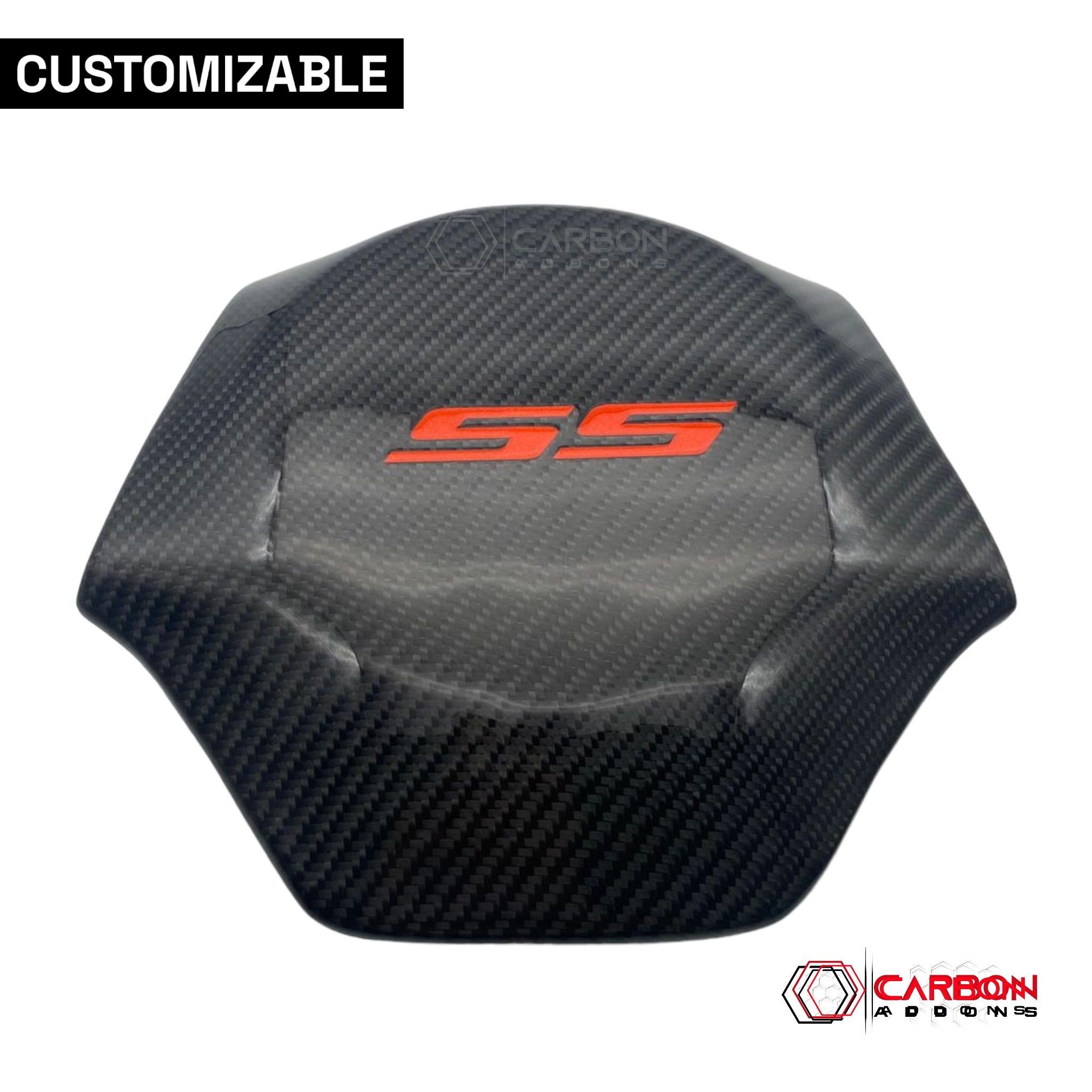 2016-2024 Chevy Camaro Custom Airbag Housing Cover - carbonaddons Carbon Fiber Parts, Accessories, Upgrades, Mods