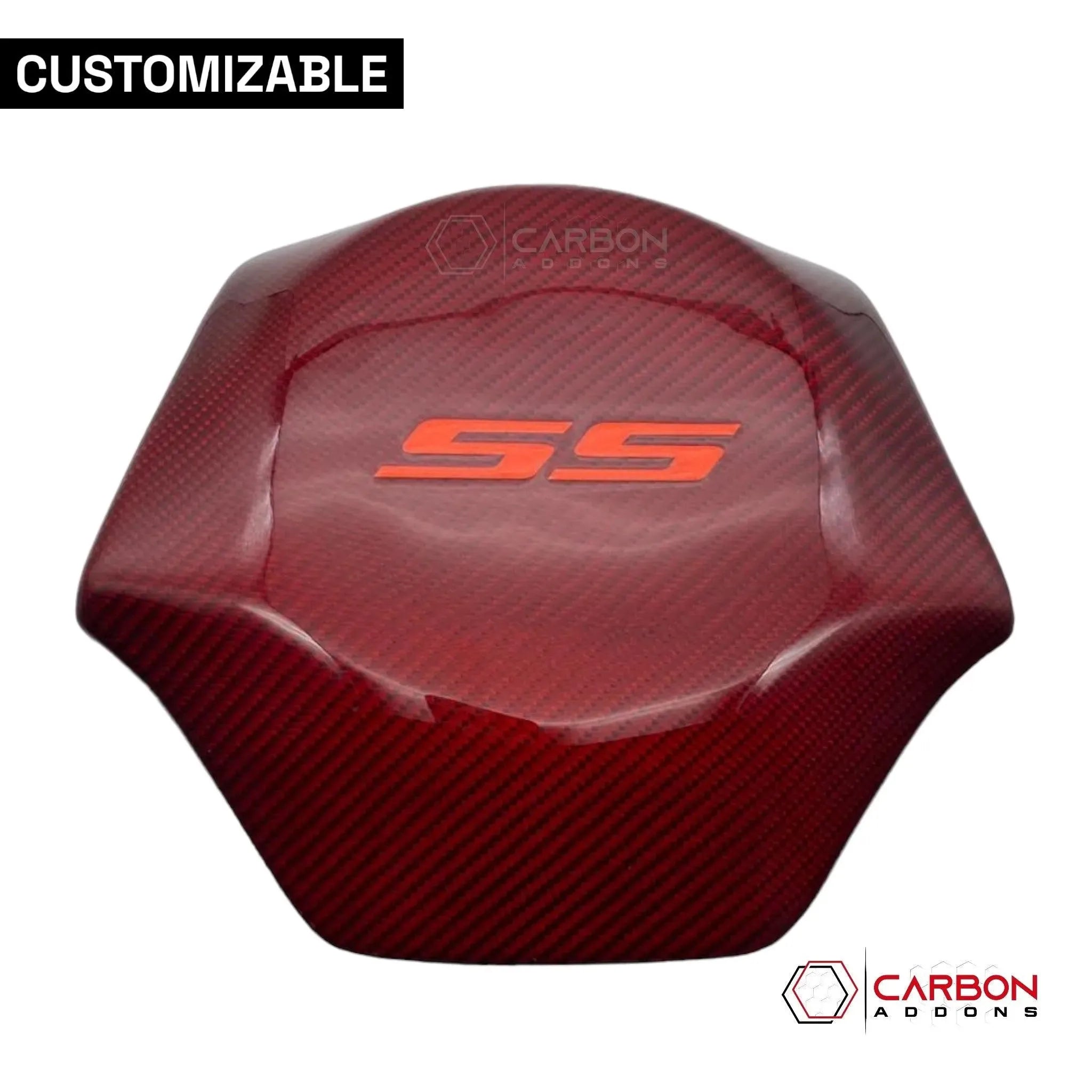 2016-2024 Chevy Camaro Custom Airbag Housing Cover - carbonaddons Carbon Fiber Parts, Accessories, Upgrades, Mods