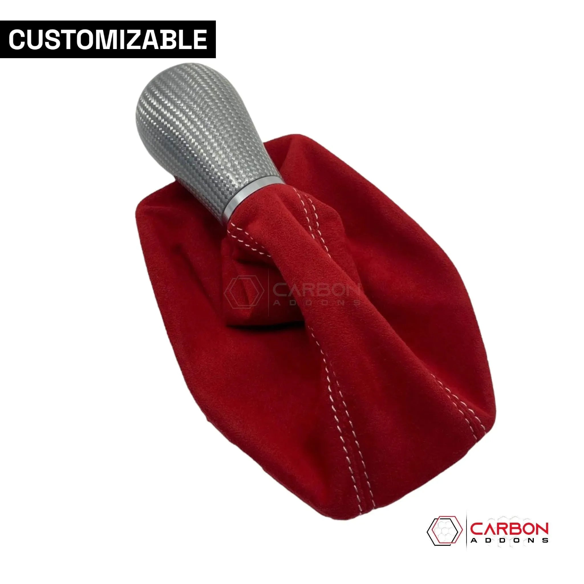 2016-2024 Chevy Camaro Custom Carbon Fiber Manual Shift Knob - carbonaddons Carbon Fiber Parts, Accessories, Upgrades, Mods