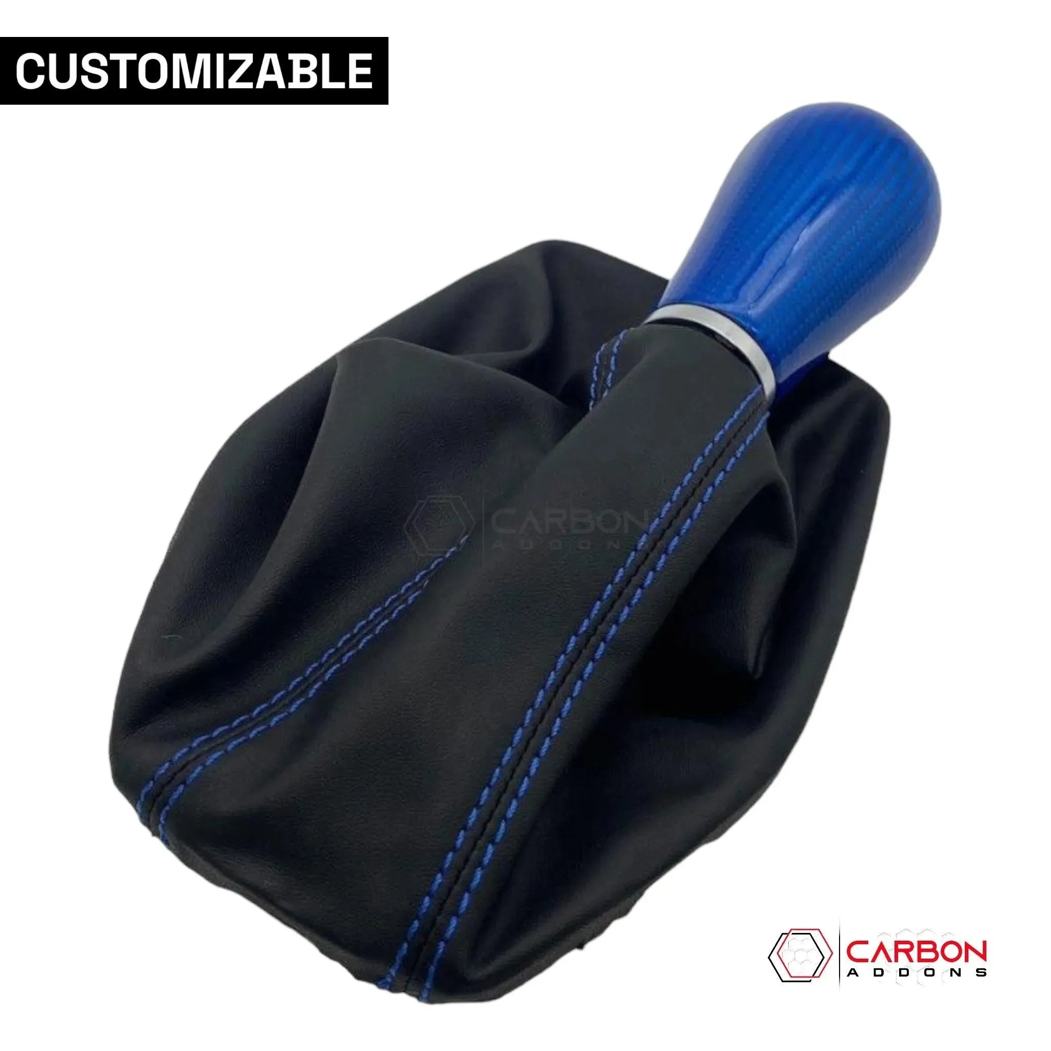 2016-2024 Chevy Camaro Custom Carbon Fiber Manual Shift Knob - carbonaddons Carbon Fiber Parts, Accessories, Upgrades, Mods