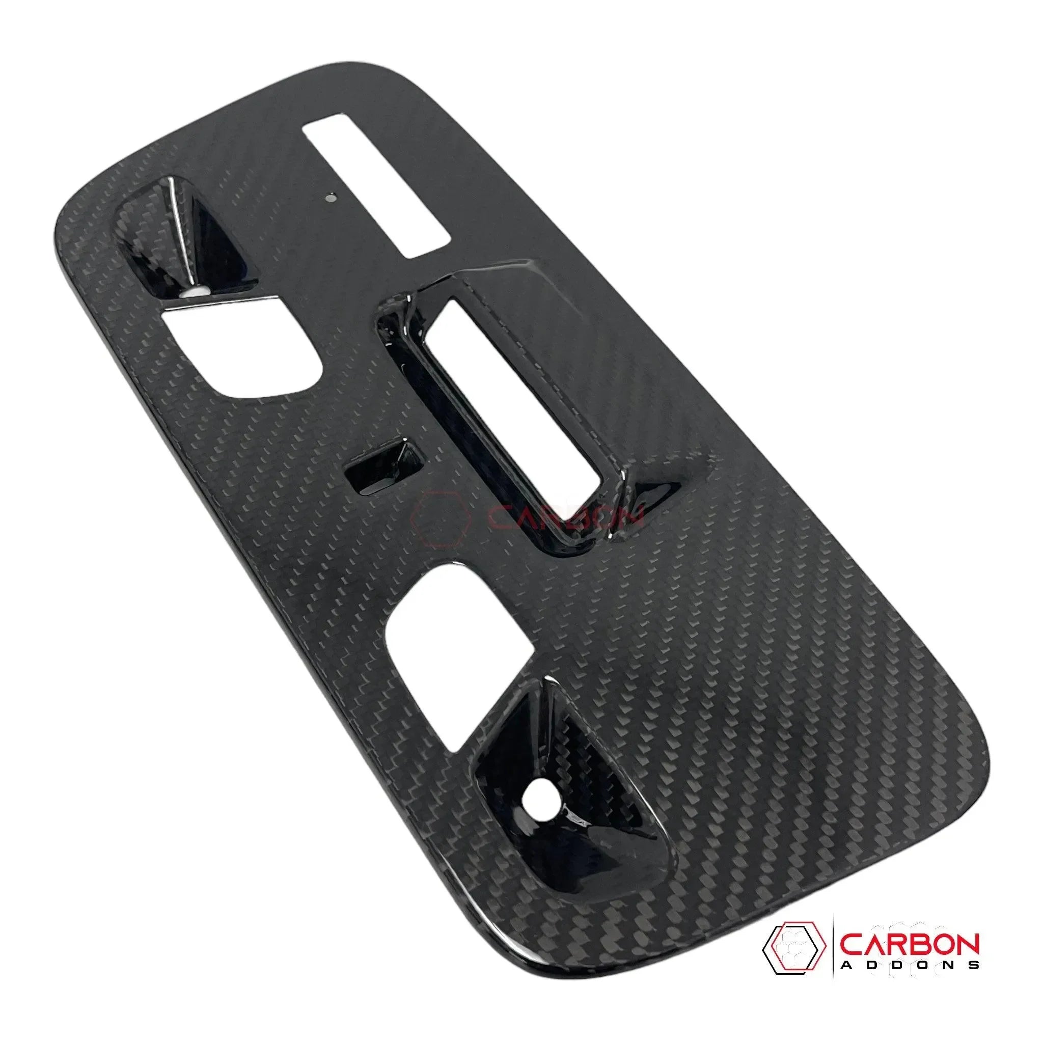 2016–2018 Camaro Real Carbon Fiber Over Head Dome Light Trim Covers - carbonaddons Carbon Fiber Parts, Accessories, Upgrades, Mods