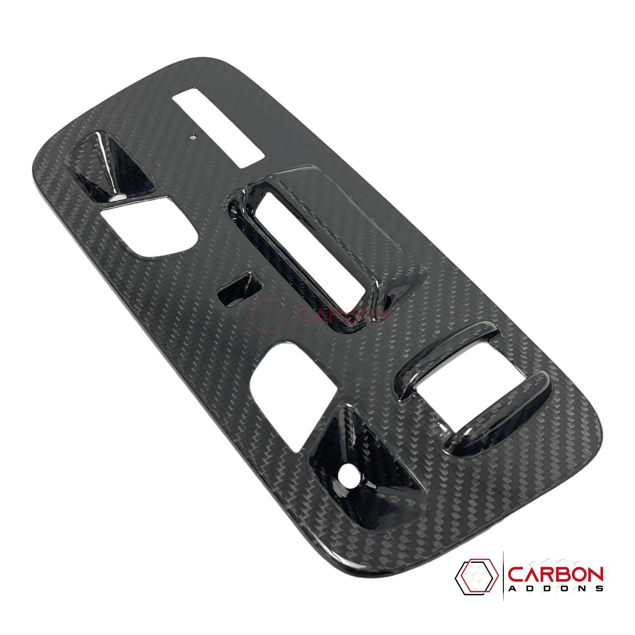 2016–2018 Camaro Real Carbon Fiber Over Head Dome Light Trim Covers - carbonaddons Carbon Fiber Parts, Accessories, Upgrades, Mods