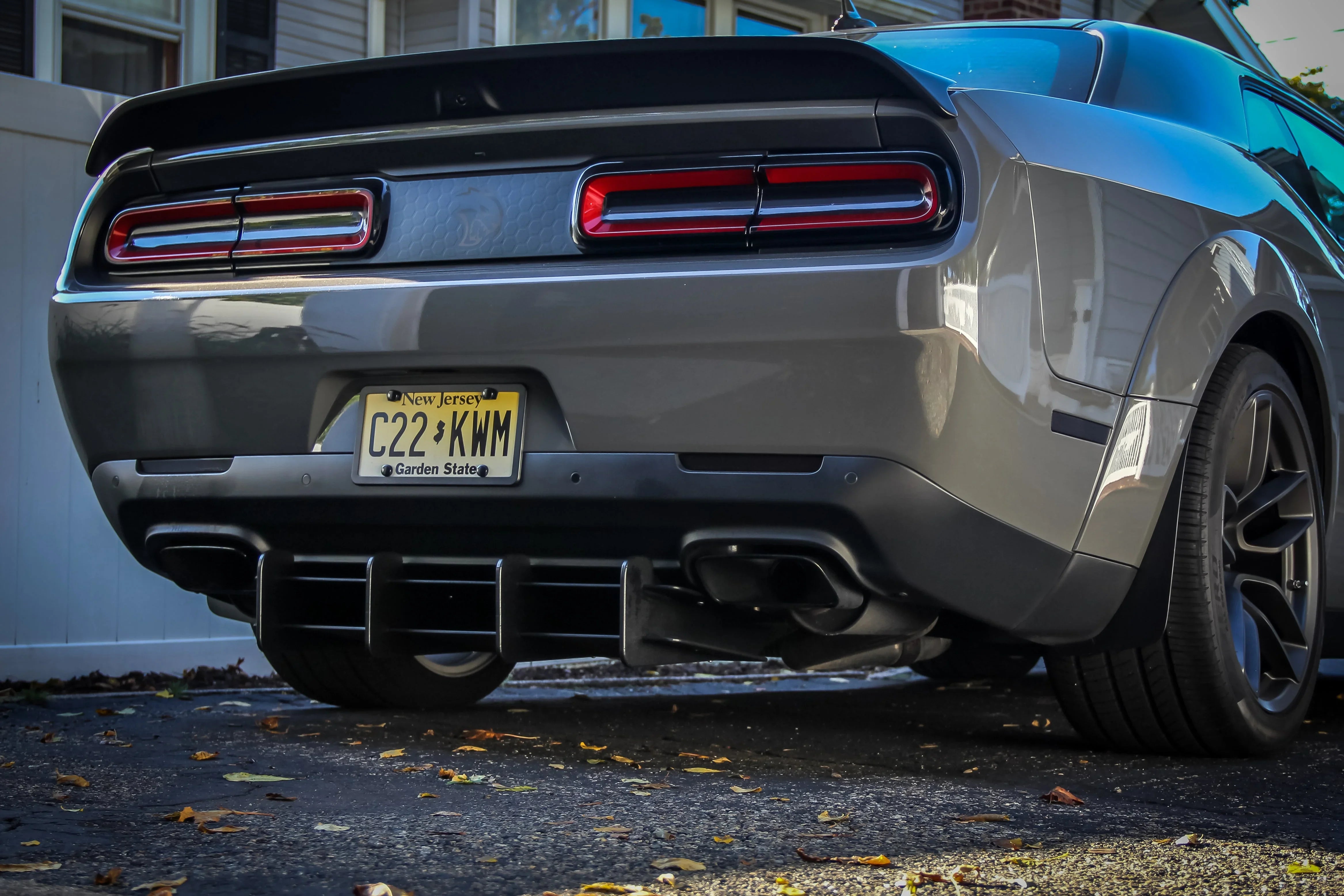 2015–2023 Dodge Challenger Deluxe Rear Diffuser | ZL1 Addons