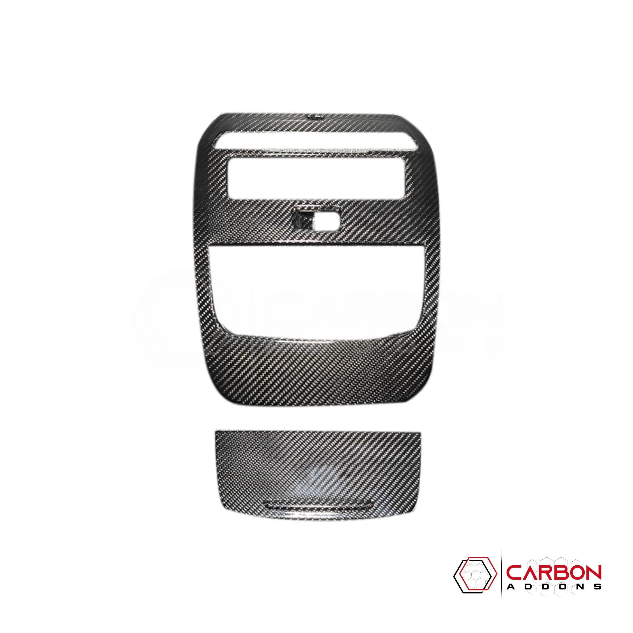 2021+ Ford F-150 Carbon Fiber Carbon Fiber Overhead Dome Light Trim Cover