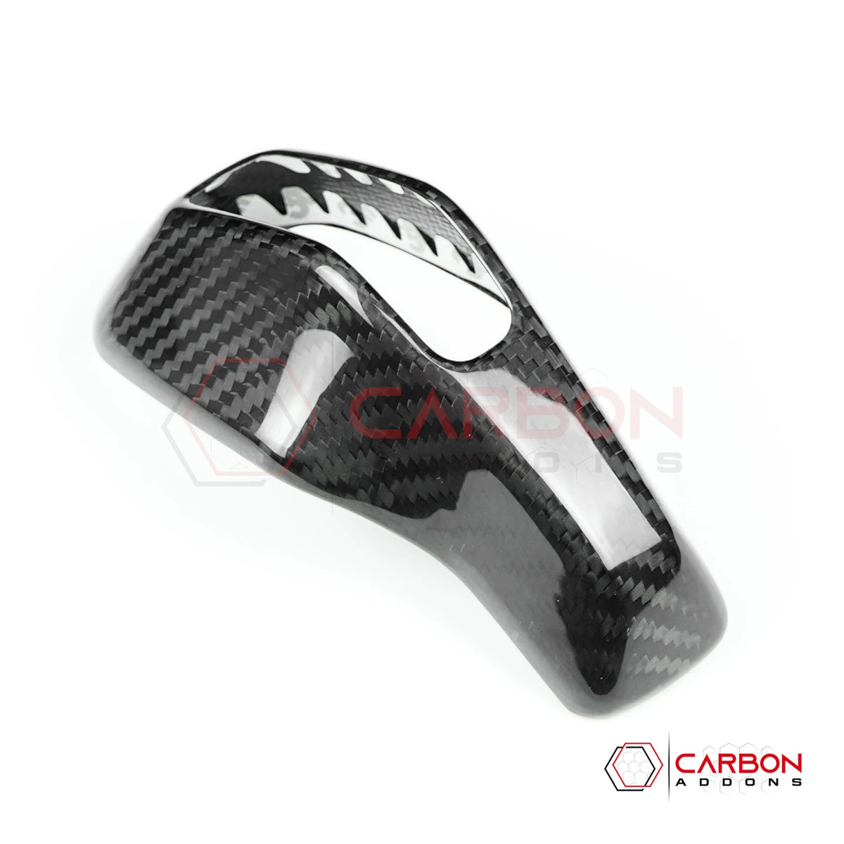 2024+ Dodge Charger Real Carbon Fiber Shift Knob Cover
