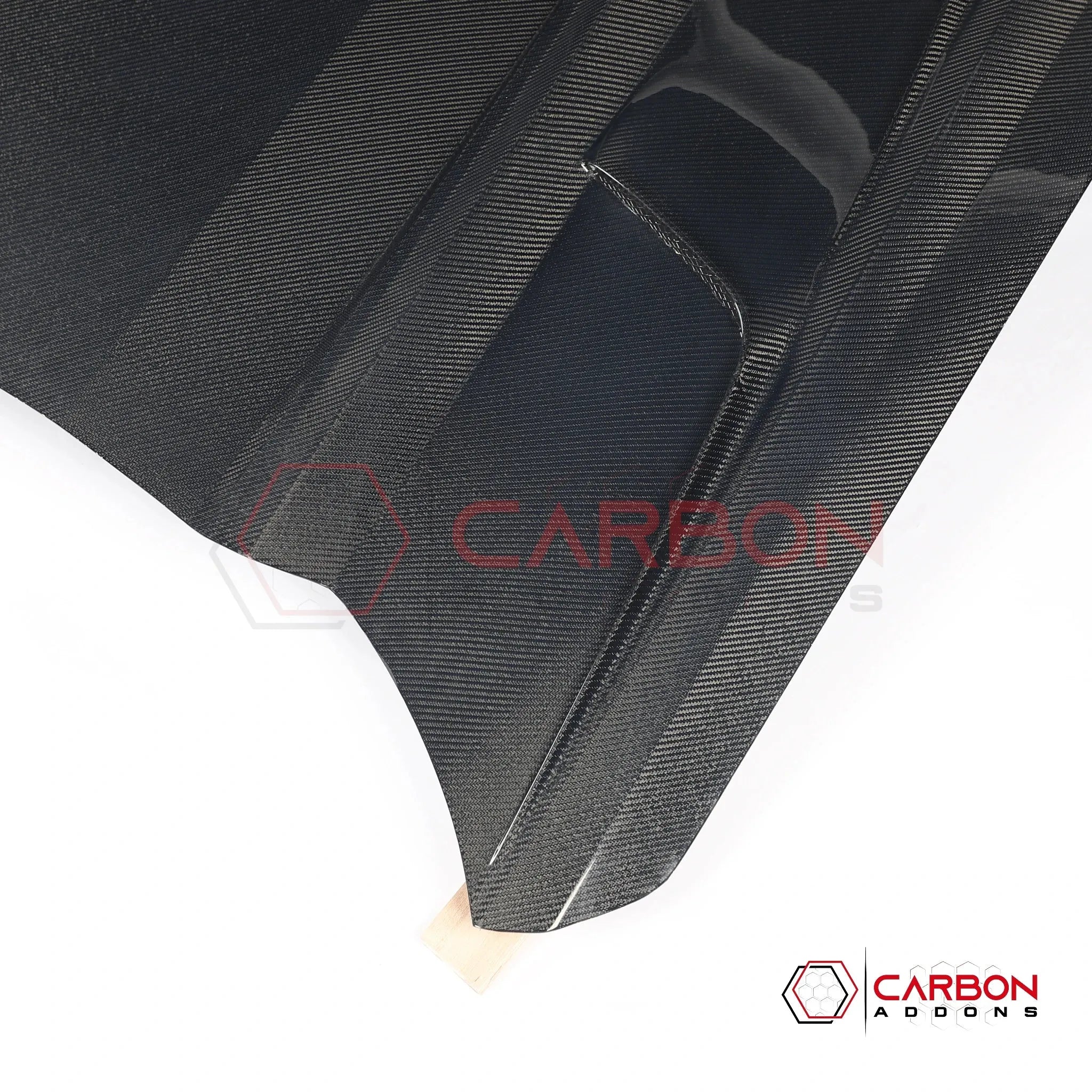Real Carbon Fiber Vented Hood for 2024+ Ford Mustang GT