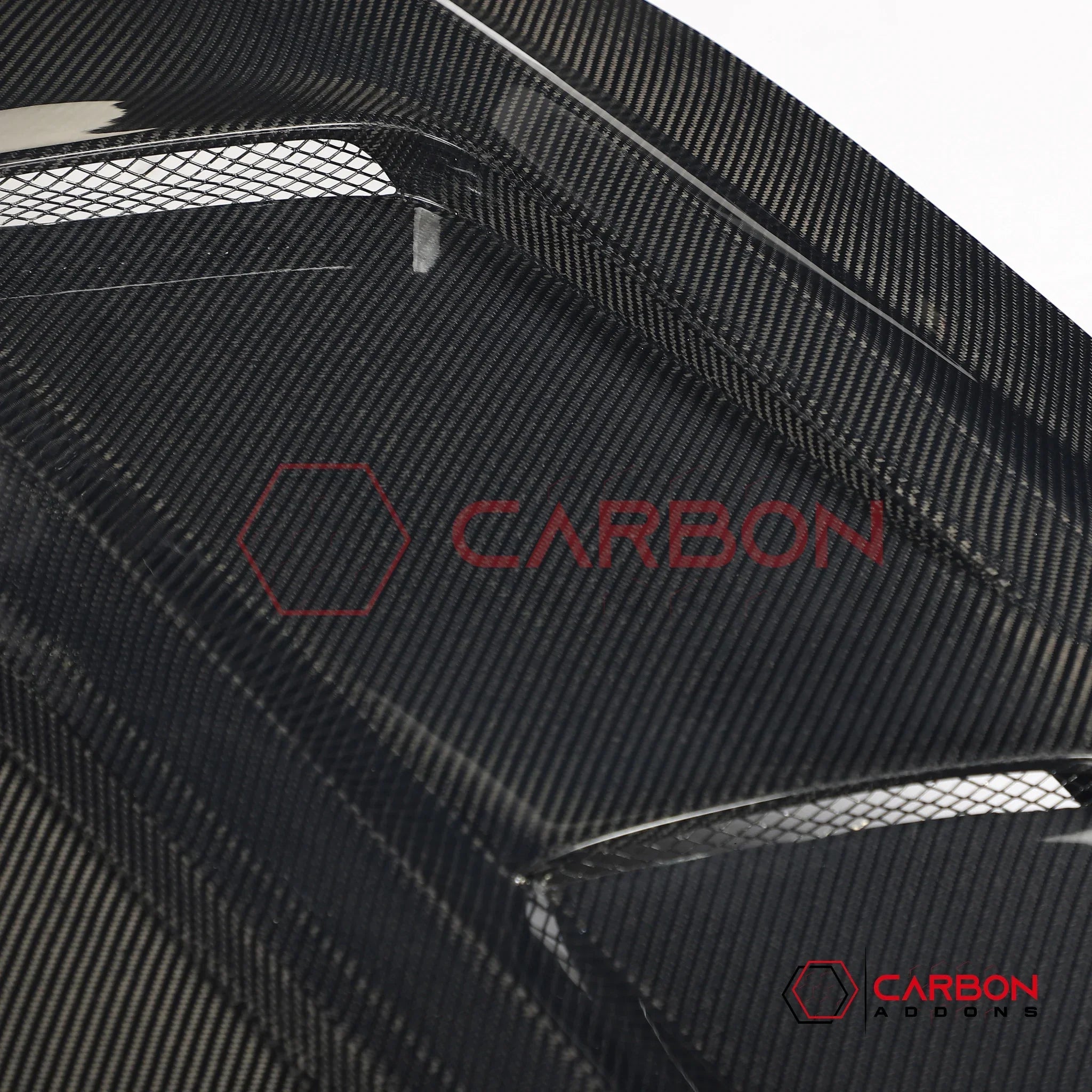 Real Carbon Fiber Vented Hood for 2024+ Ford Mustang GT