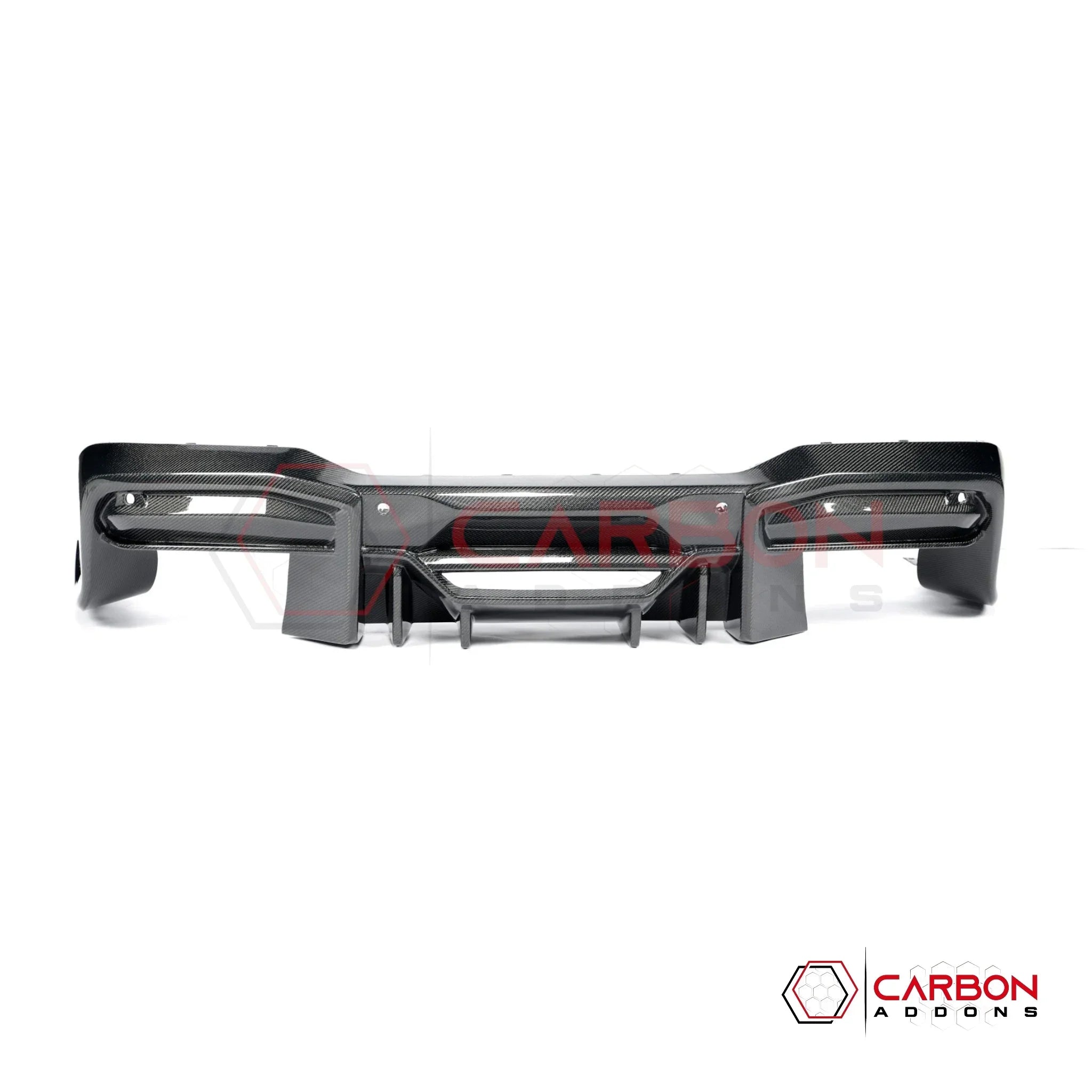Real Carbon Fiber Rear Diffuser for 2024+ Ford Mustang GT