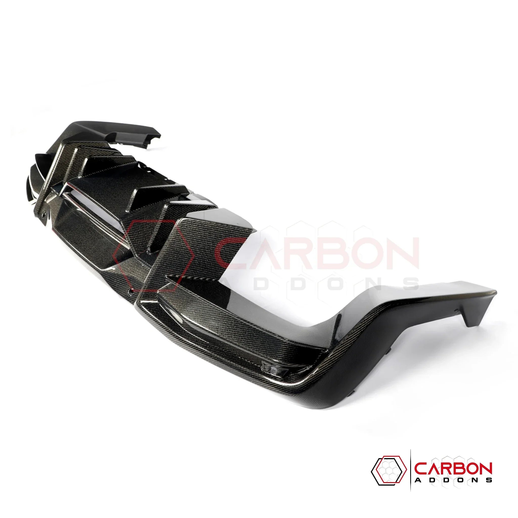 Real Carbon Fiber Rear Diffuser for 2024+ Ford Mustang GT