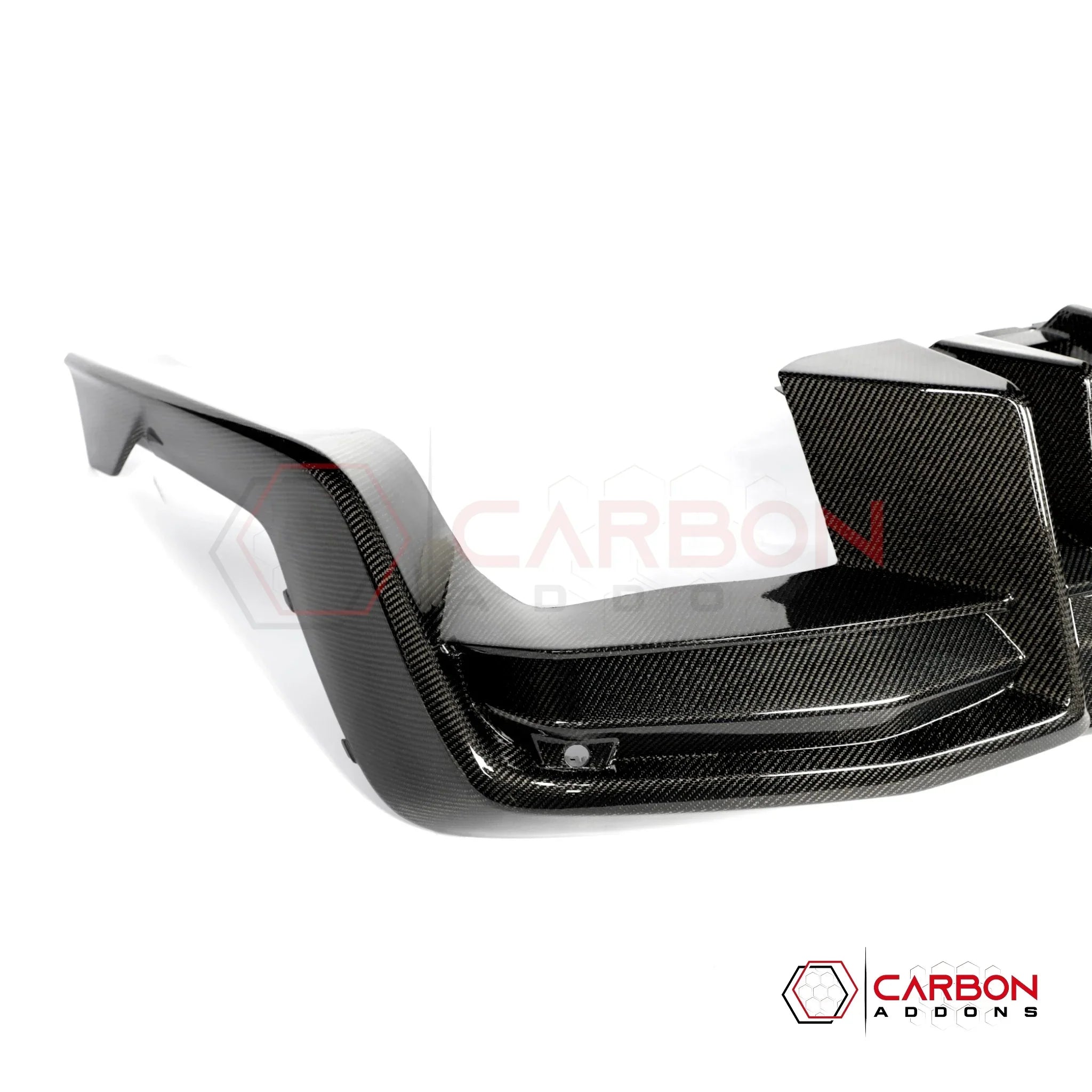 Real Carbon Fiber Rear Diffuser for 2024+ Ford Mustang GT