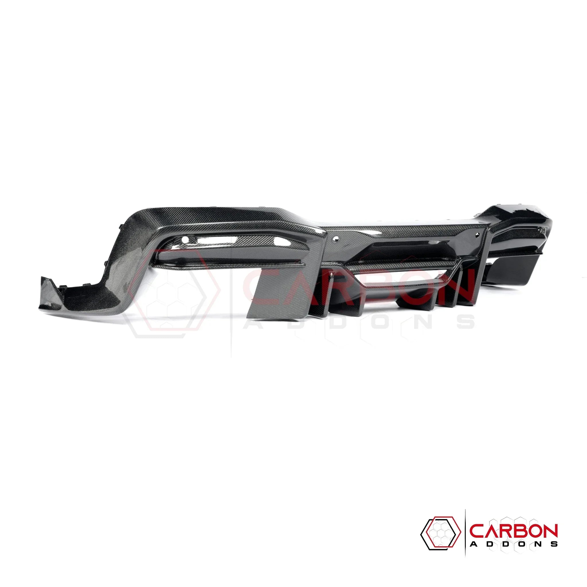 Real Carbon Fiber Rear Diffuser for 2024+ Ford Mustang GT