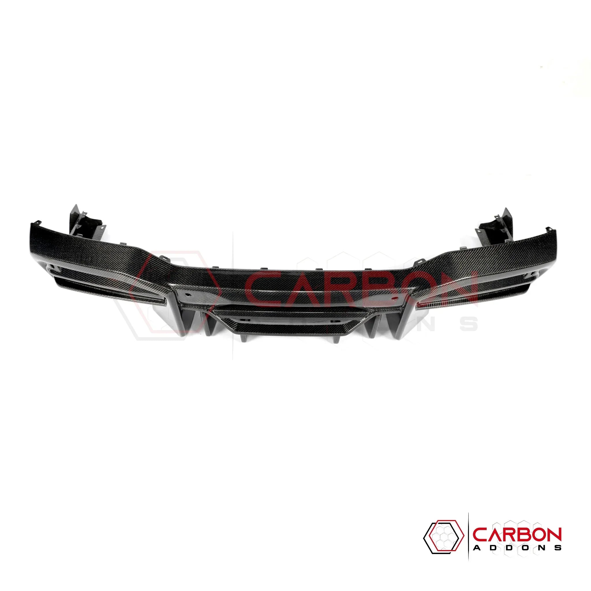 Real Carbon Fiber Rear Diffuser for 2024+ Ford Mustang GT