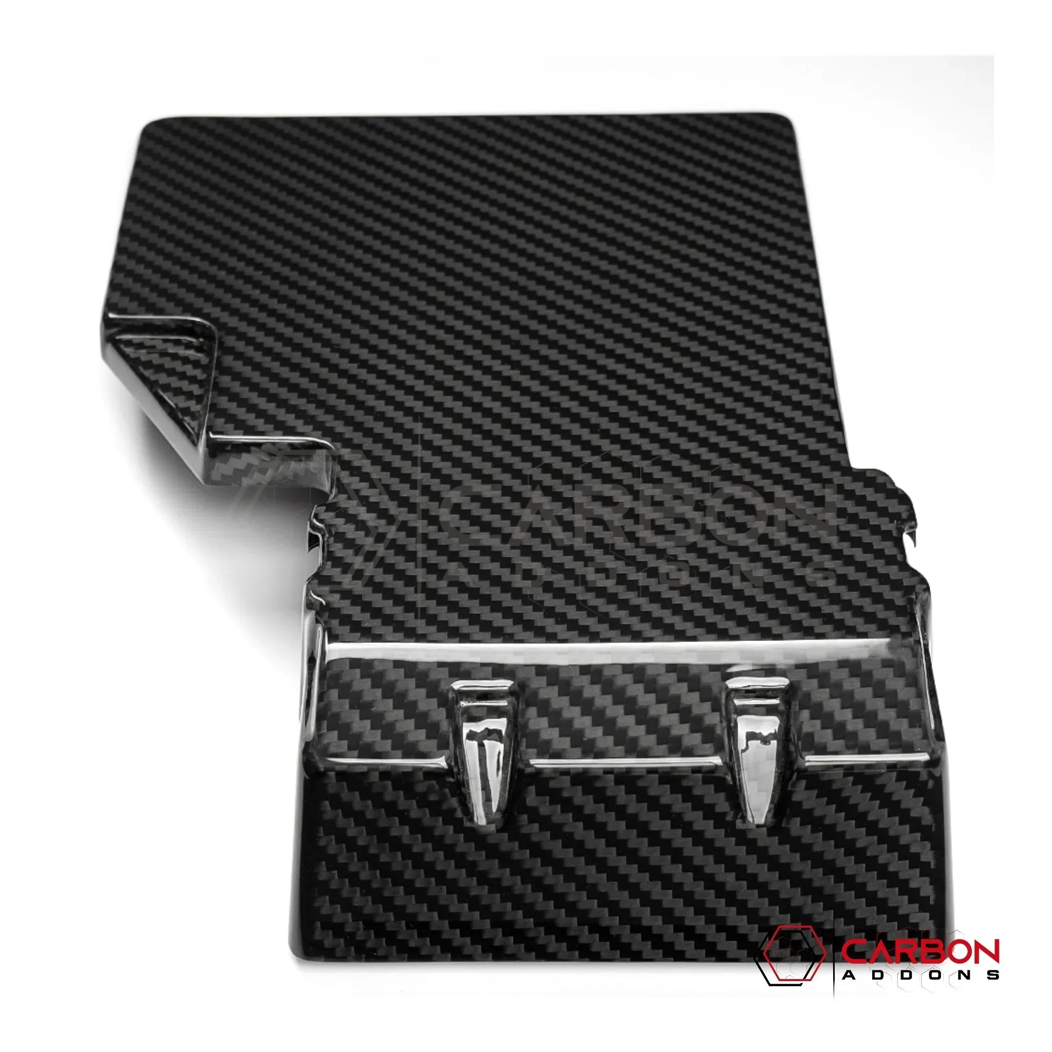 Real Carbon Fiber Fuse Box Cover for 2024+ Ford Mustang GT & Dark Horse