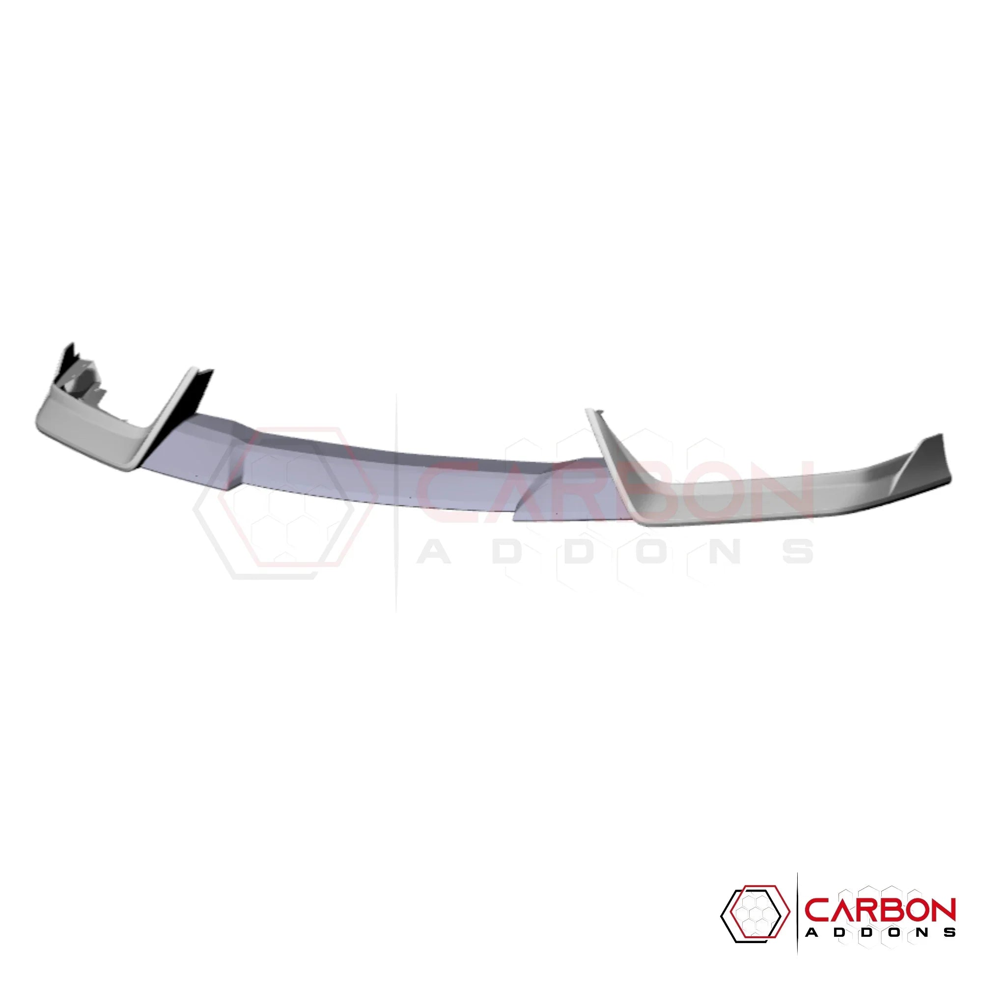 Real Carbon Fiber Front Lip Splitter for 2024+ Ford Mustang GT (3-Piece Set)
