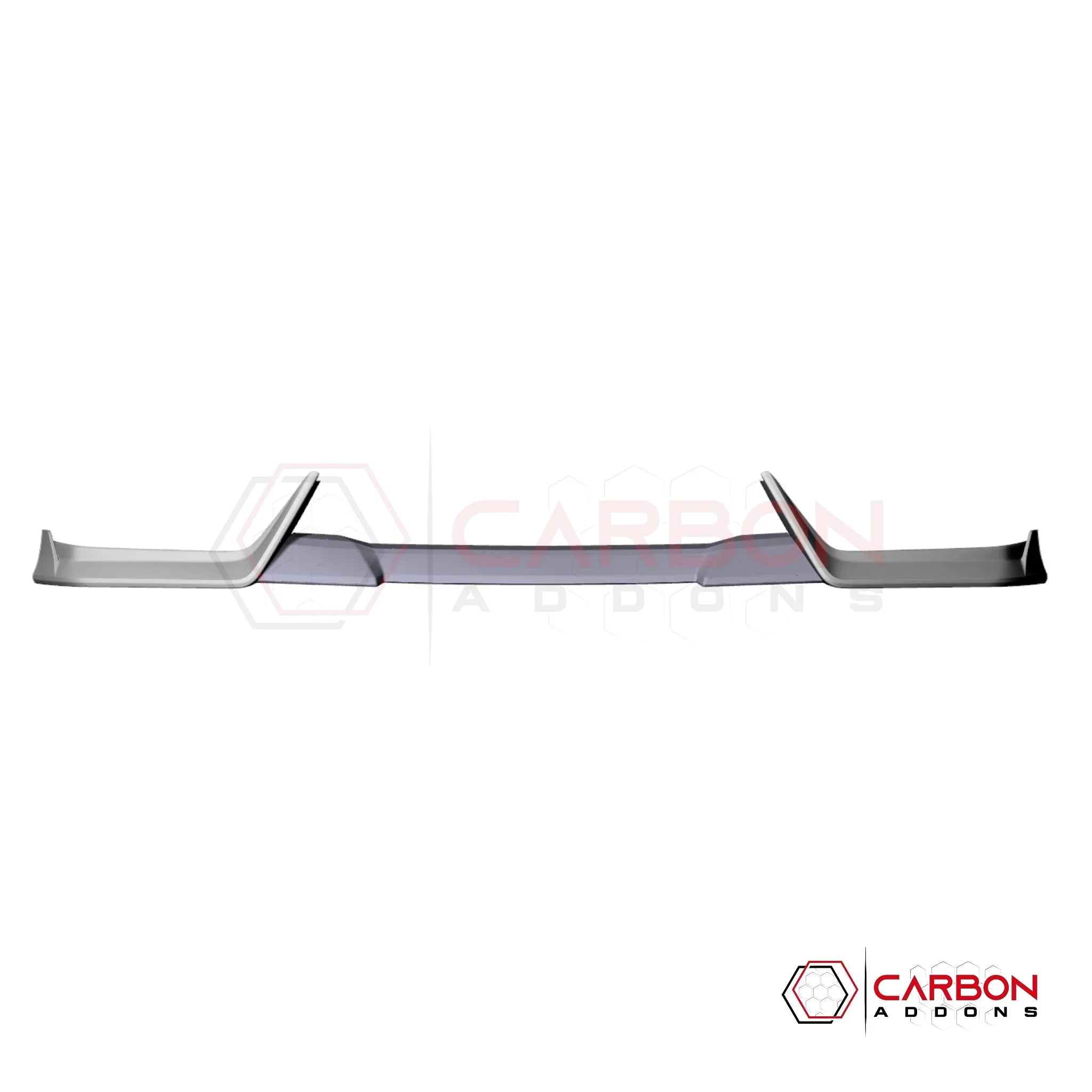 Real Carbon Fiber Front Lip Splitter for 2024+ Ford Mustang GT (3-Piece Set)