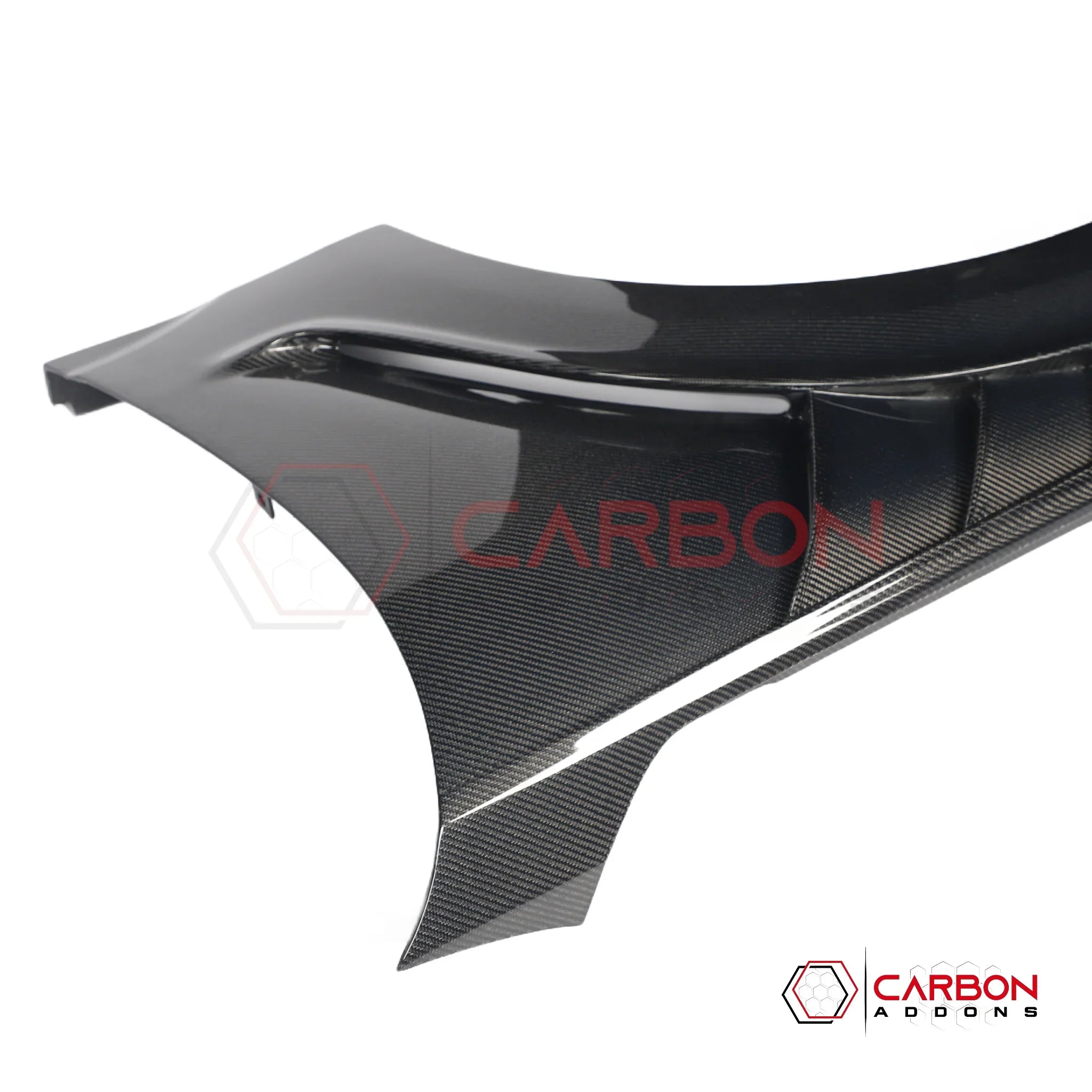 GTD-Style Carbon Fiber Front Fenders for 2024+ Ford Mustang (V2)