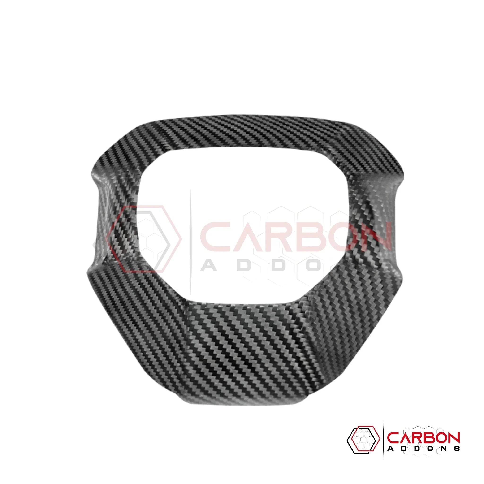 Real Carbon Fiber Airbag Cover for 2024+ Ford Mustang