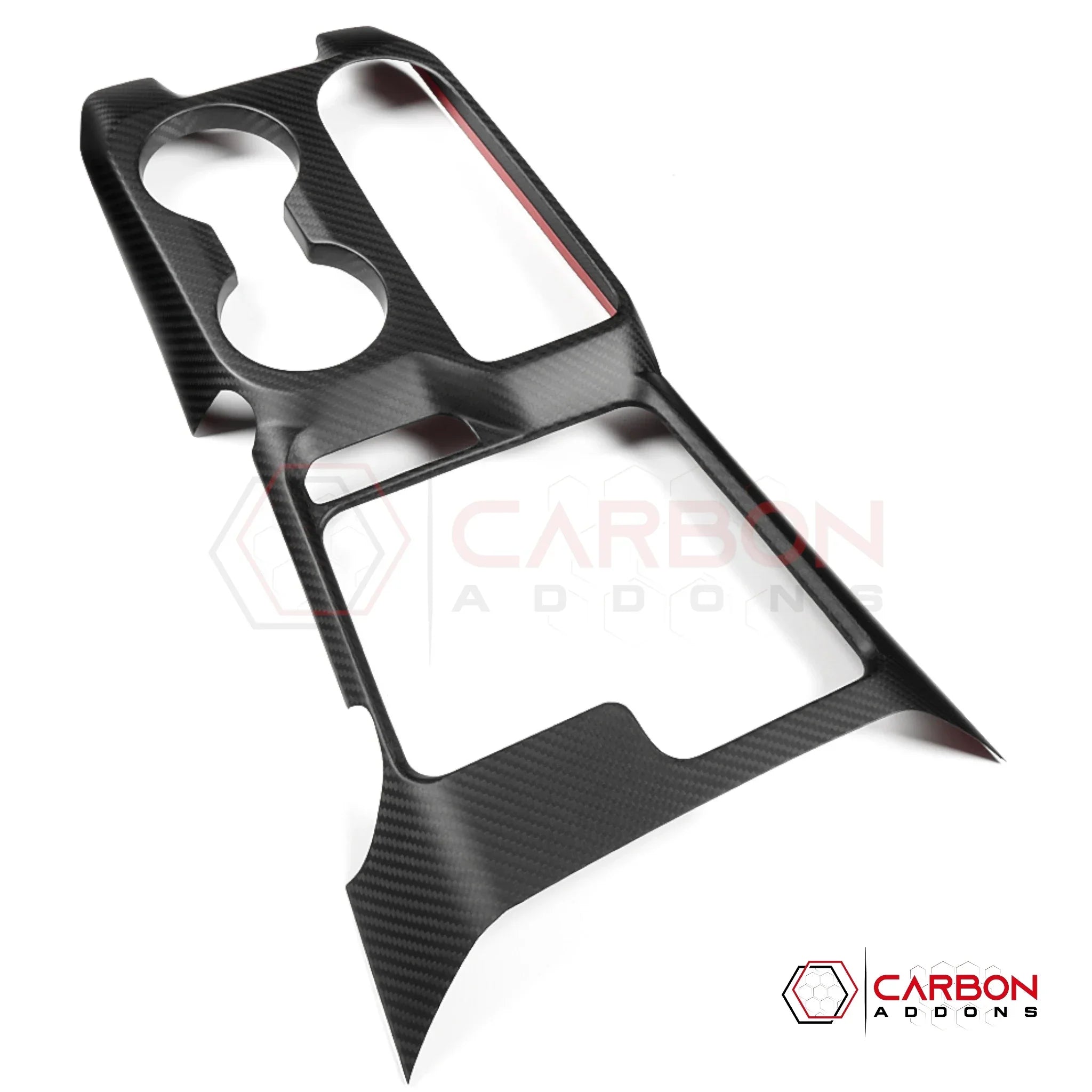 Real Carbon Fiber Center Console Cover For 2025+ Bronco