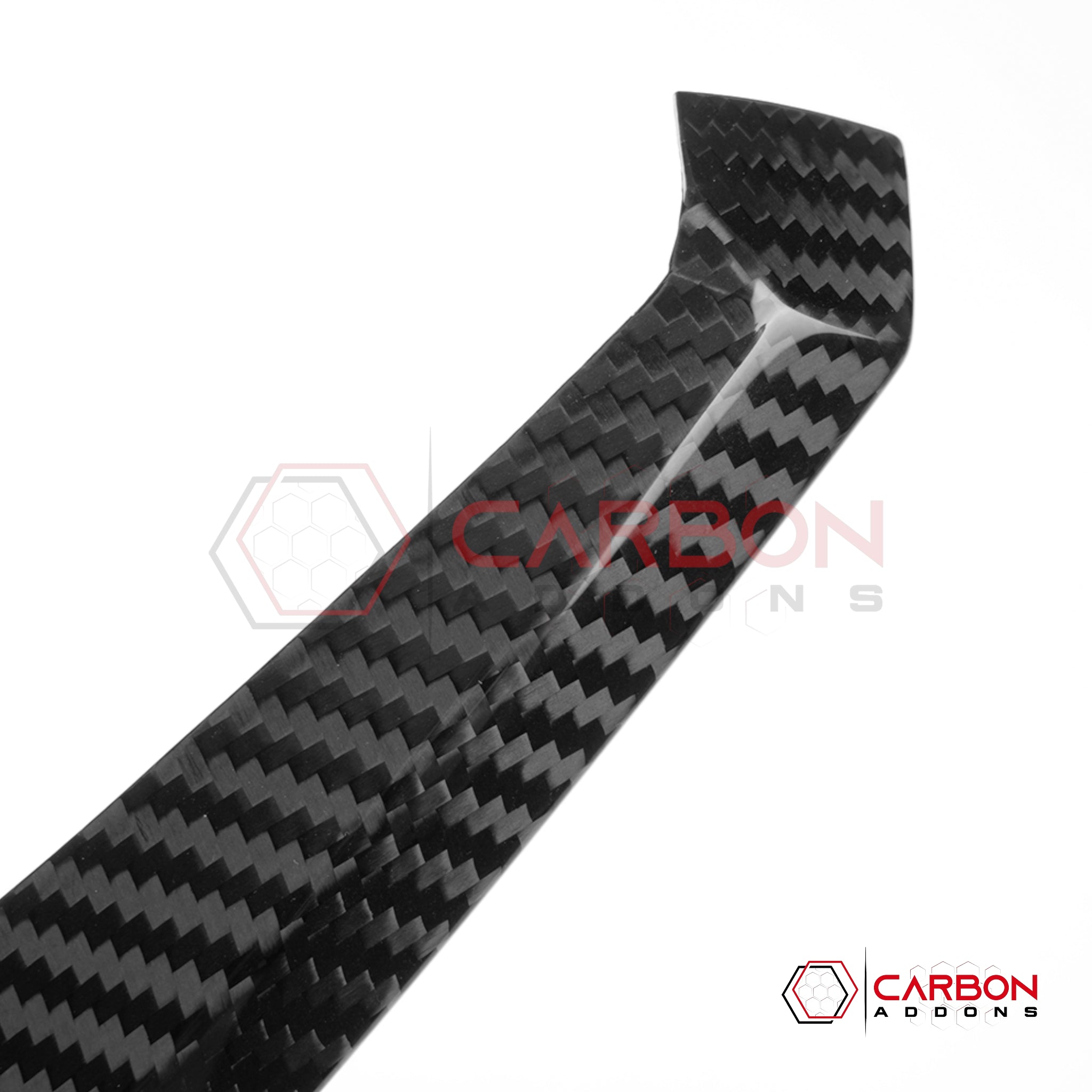 2026+ Corvette C8 Dash Display Screen Upper Trim Real Carbon Fiber Cover
