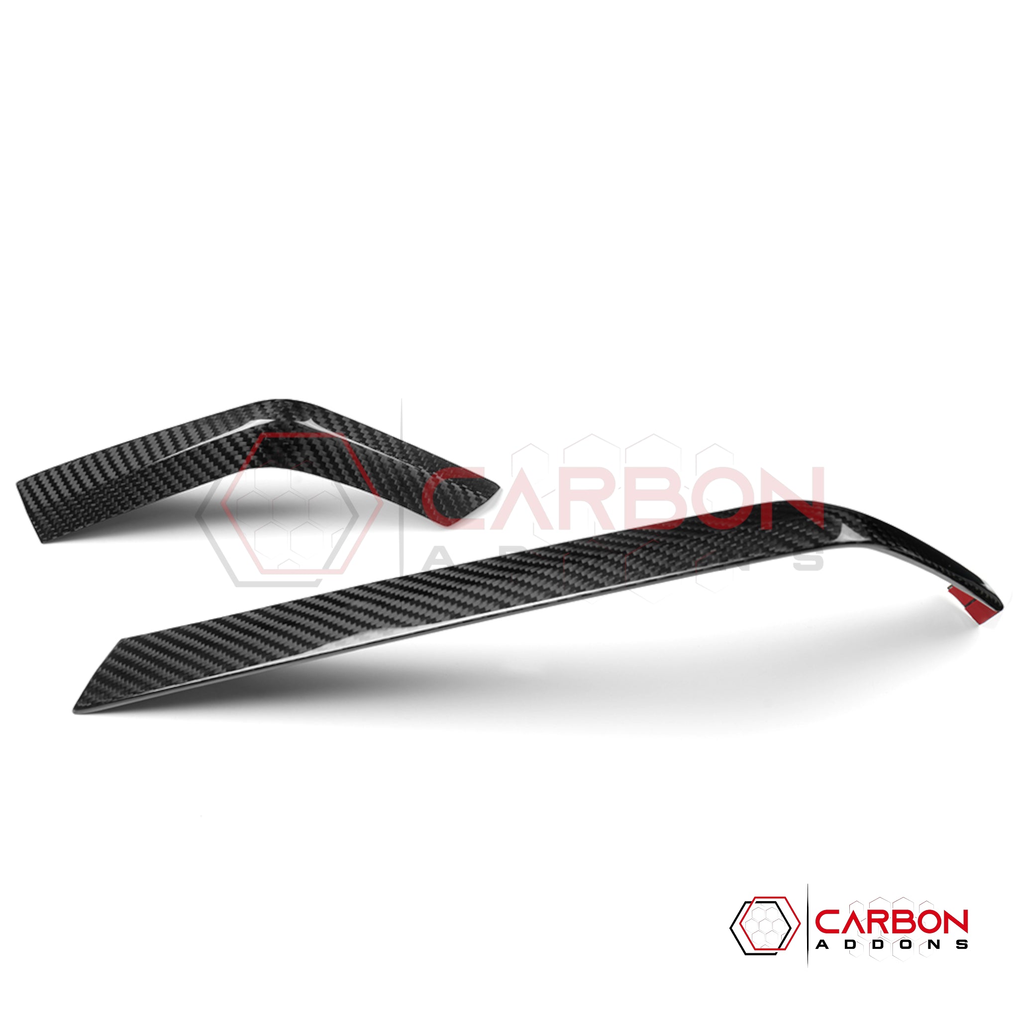2026+ Corvette C8 Dash Display Screen Upper Trim Real Carbon Fiber Cover